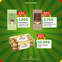Katalog Žabac - Pregled kataloga iz trgovine Žabac, vrijedi od 02.03.2026 | Stranica: 31 | Proizvodi: Čokolada, Ferrero Rocher