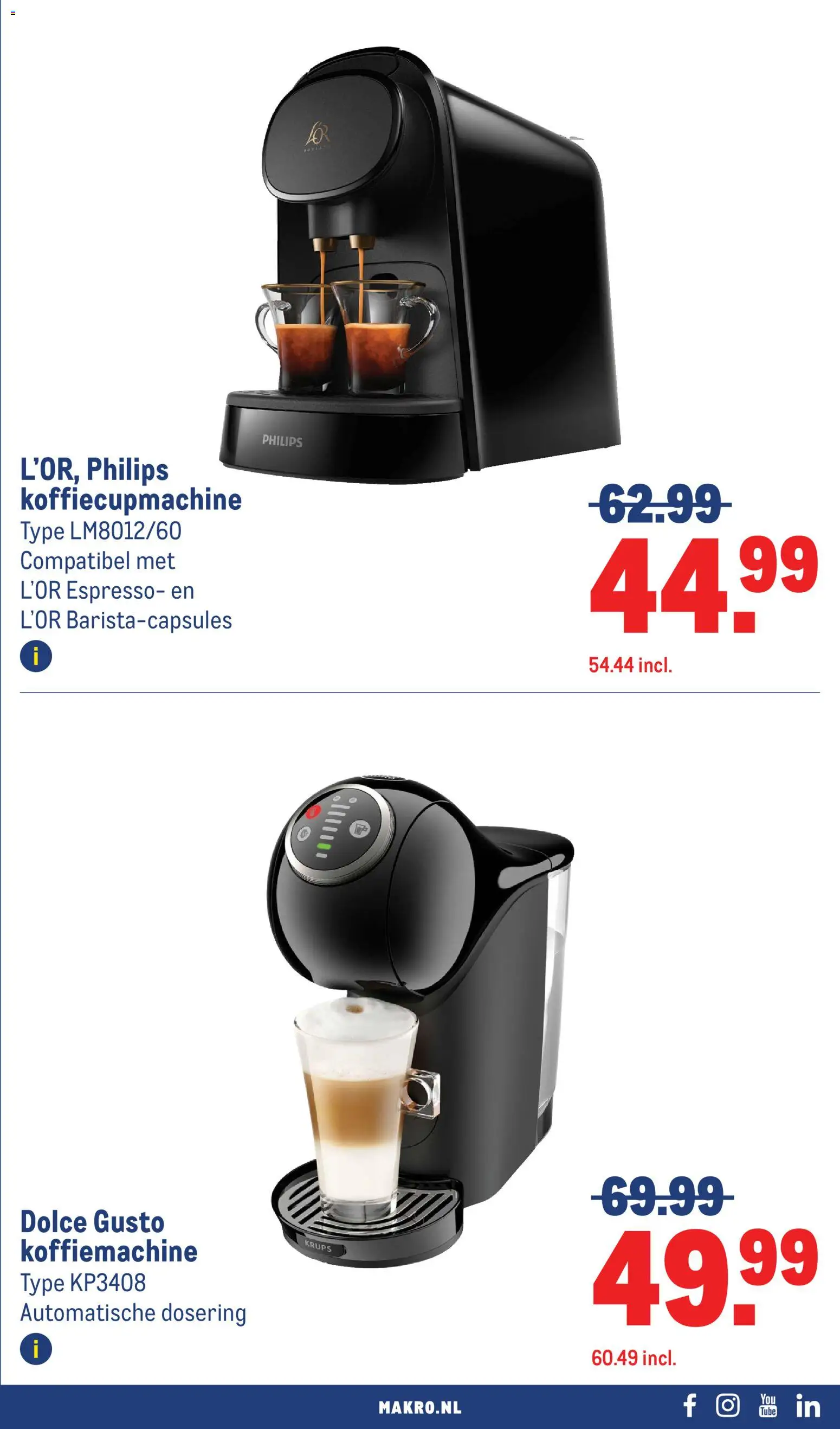 {H1} | Pagina: 7 | Producten: Koffiemachine