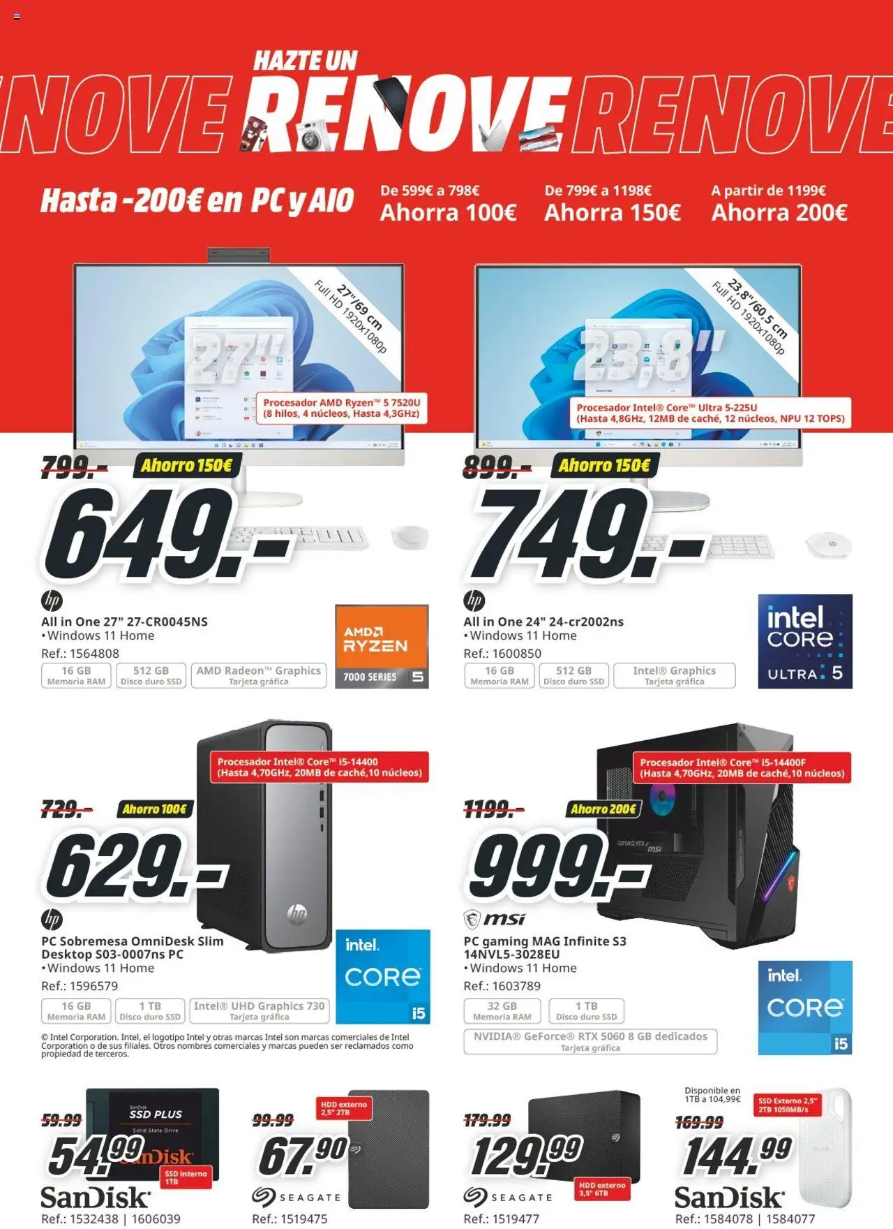 Media Markt folleto │ válido desde el 16.10.2025 | Página: 19 | Productos: PC sobremesa, PC, Disco