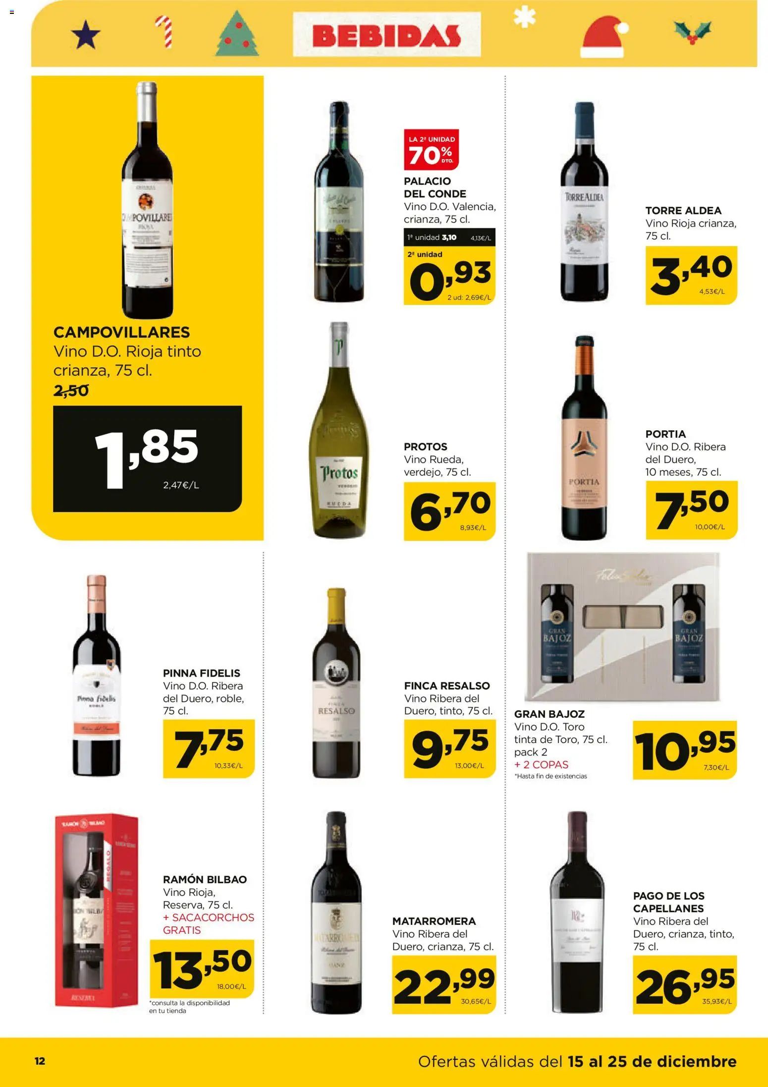 Alimerka folleto │ válido desde el 15.12.2025 | Página: 12 | Productos: Vino