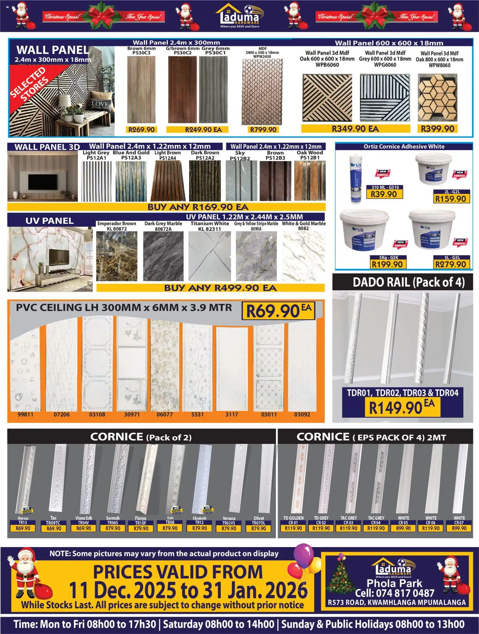 New Laduma Hardware catalogue – valid from 11.12.2025 | Page: 16 | Products: Light, Adhesive