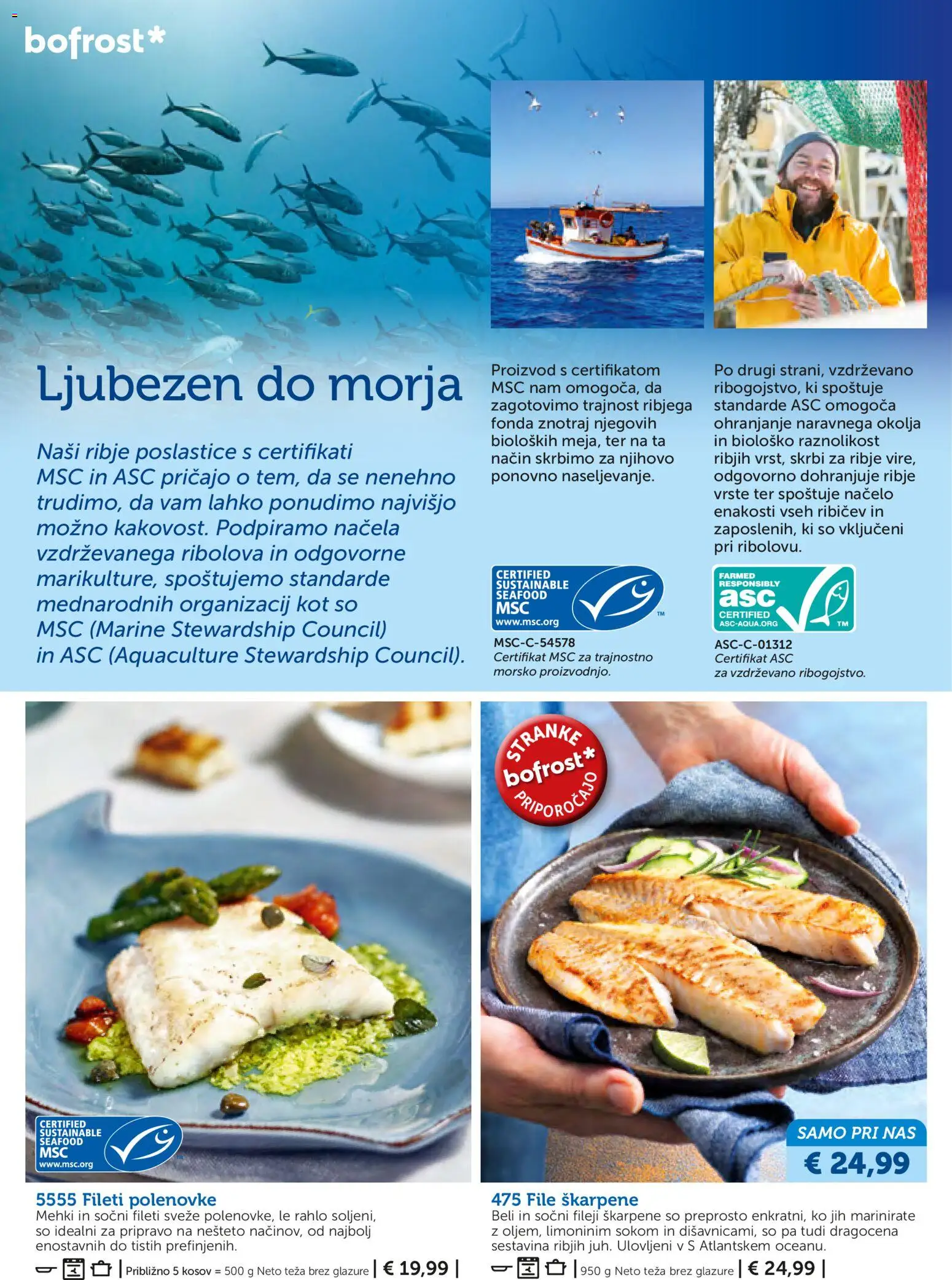 Novi Bofrost katalog ponudbe – veljaven od 01.11.2025 | Stran: 70 | Izdelki: Teza