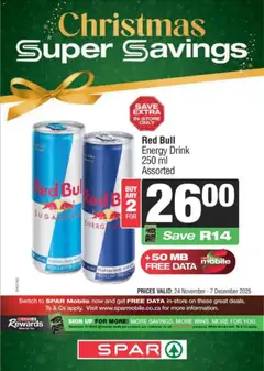 Superspar specials catalogue – valid from 24.11.2025 | Page: 17 | Products: Data, Switch