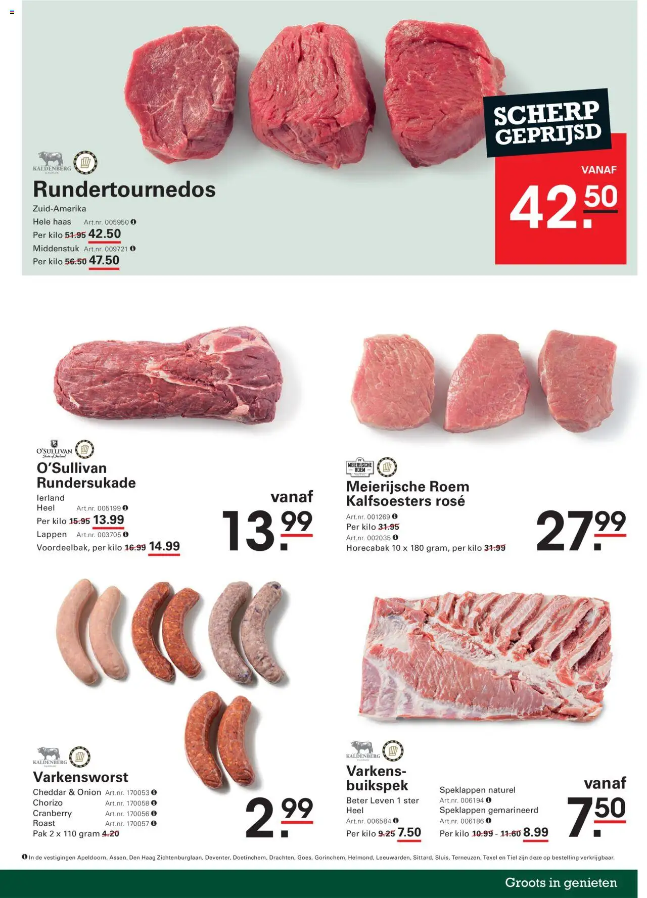  | Pagina: 21 | Producten: Chorizo, Cheddar