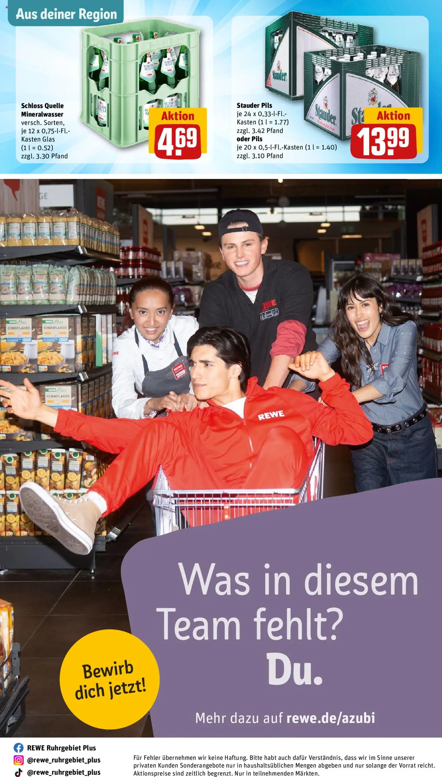 Rewe ihr Kaufpark Prospekt 	 – gültig ab 12.01.2026 | Seite: 32 | Produkte: Pils, Mineralwasser