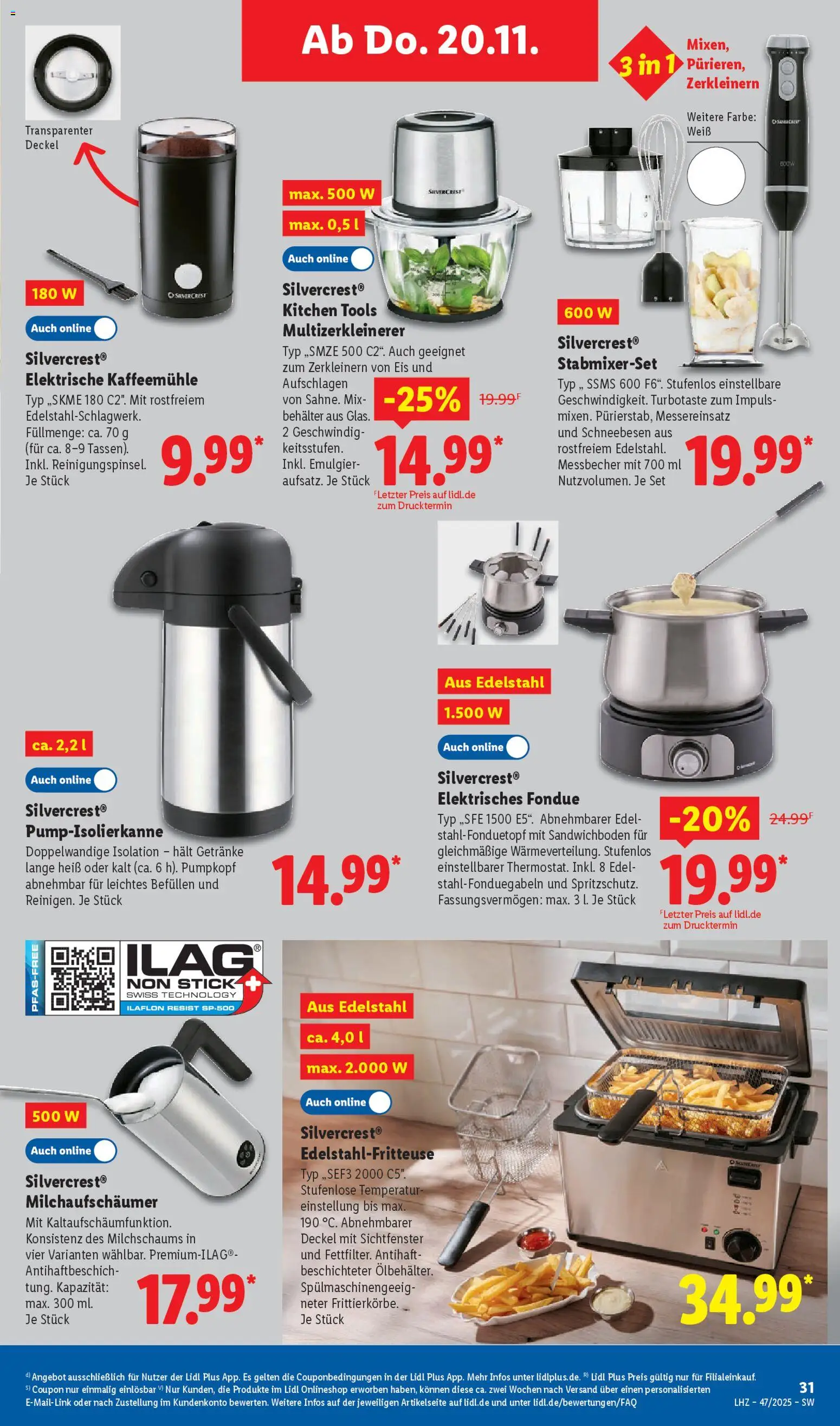 Lidl Prospekt Kornwestheim – gültig ab 17.11.2025 | Seite: 49 | Produkte: Fondue, Eis