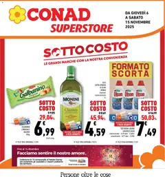 Anteprima del volantino Conad Superstore Campania catalogo valido a partire dal 06.11.2025