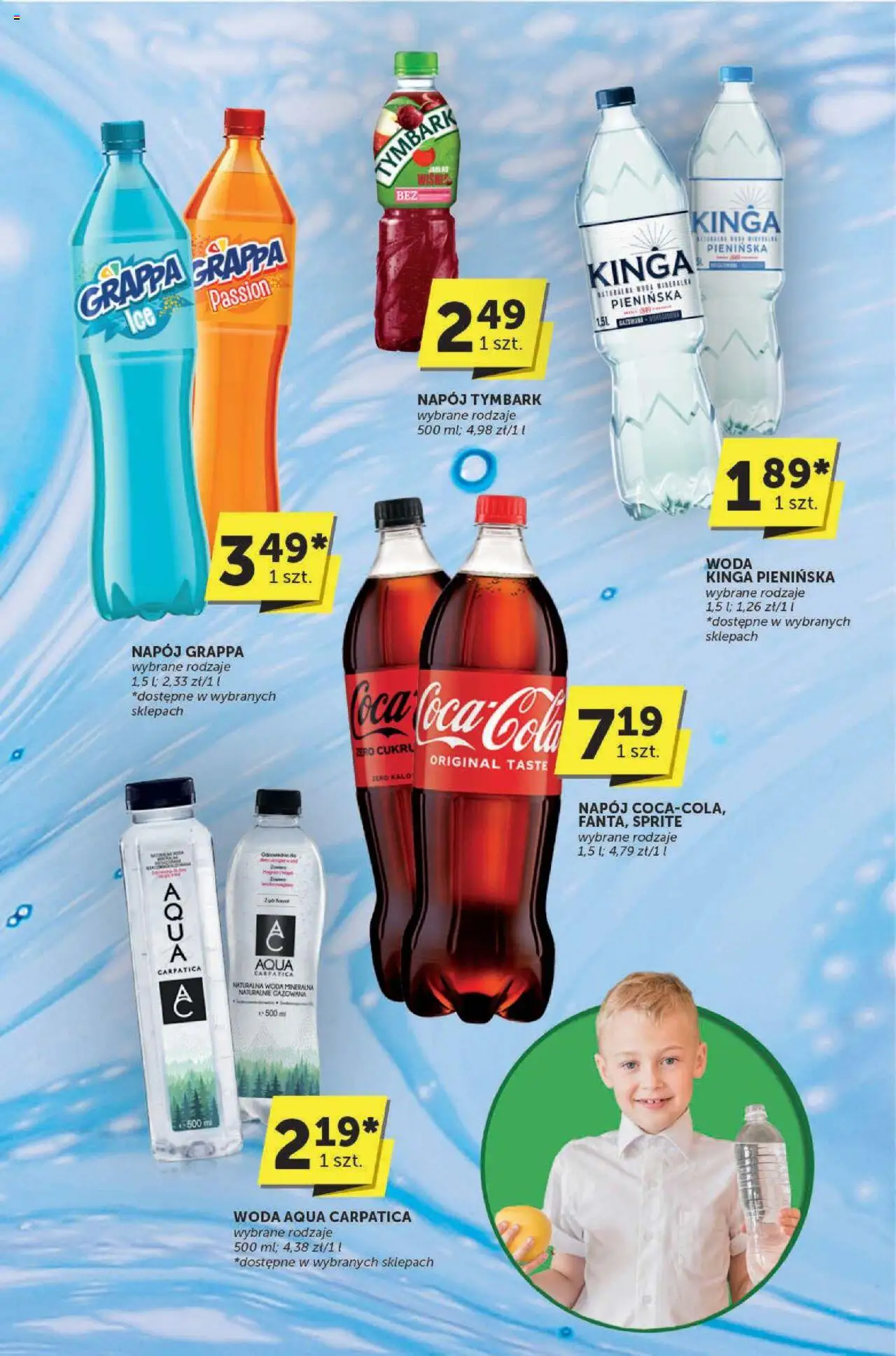 Euro Sklep Gazetka - Katalog od 04.09.2025 | Strona: 25 | Produkty: Sprite, Grappa, Woda