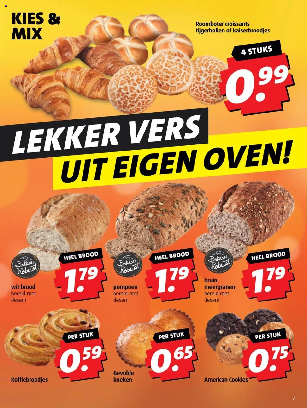  | Pagina: 7 | Producten: Wit brood, Pompoen, Roomboter, Oven