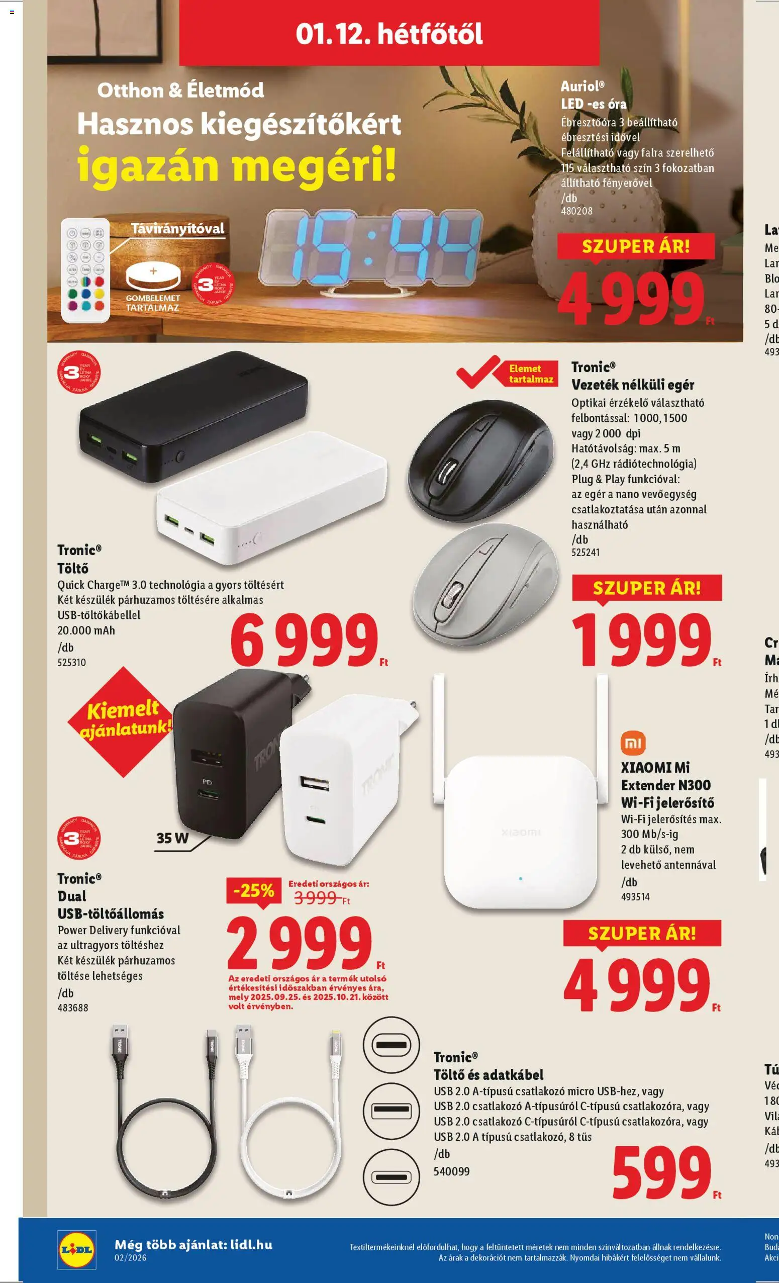 Lidl akciós ujság - amely érvényes a következő dátumtól: 08.01.2026 | Oldal: 42