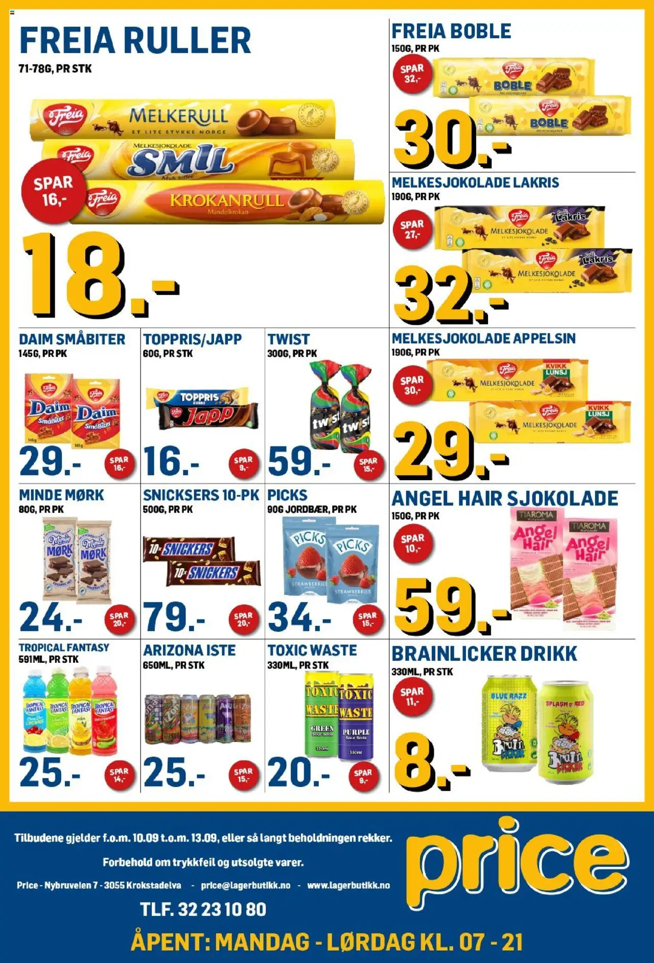  | Side: 8 | Produkter: Sjokolade, Lakris, Mix fructe, Iste