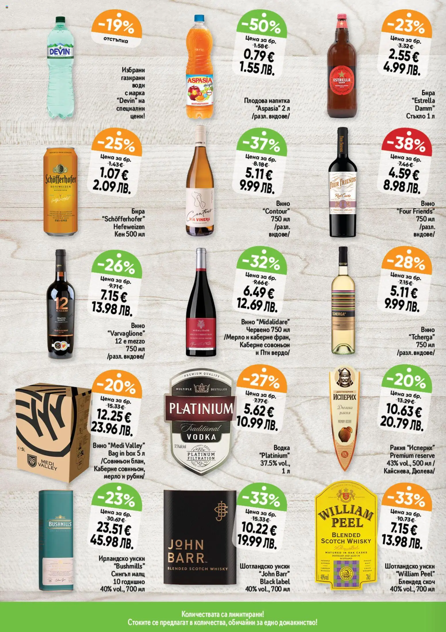 {H1} | Страница: 6 | Продукти: Водка, Бира, Напитка, Ракия