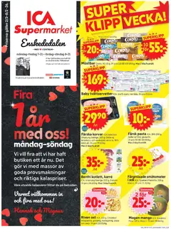 ICA Supermarket - Enskededalen - Förhandsvisning av reklamblad från butik ICA Supermarket aktuell från 02.02.2026