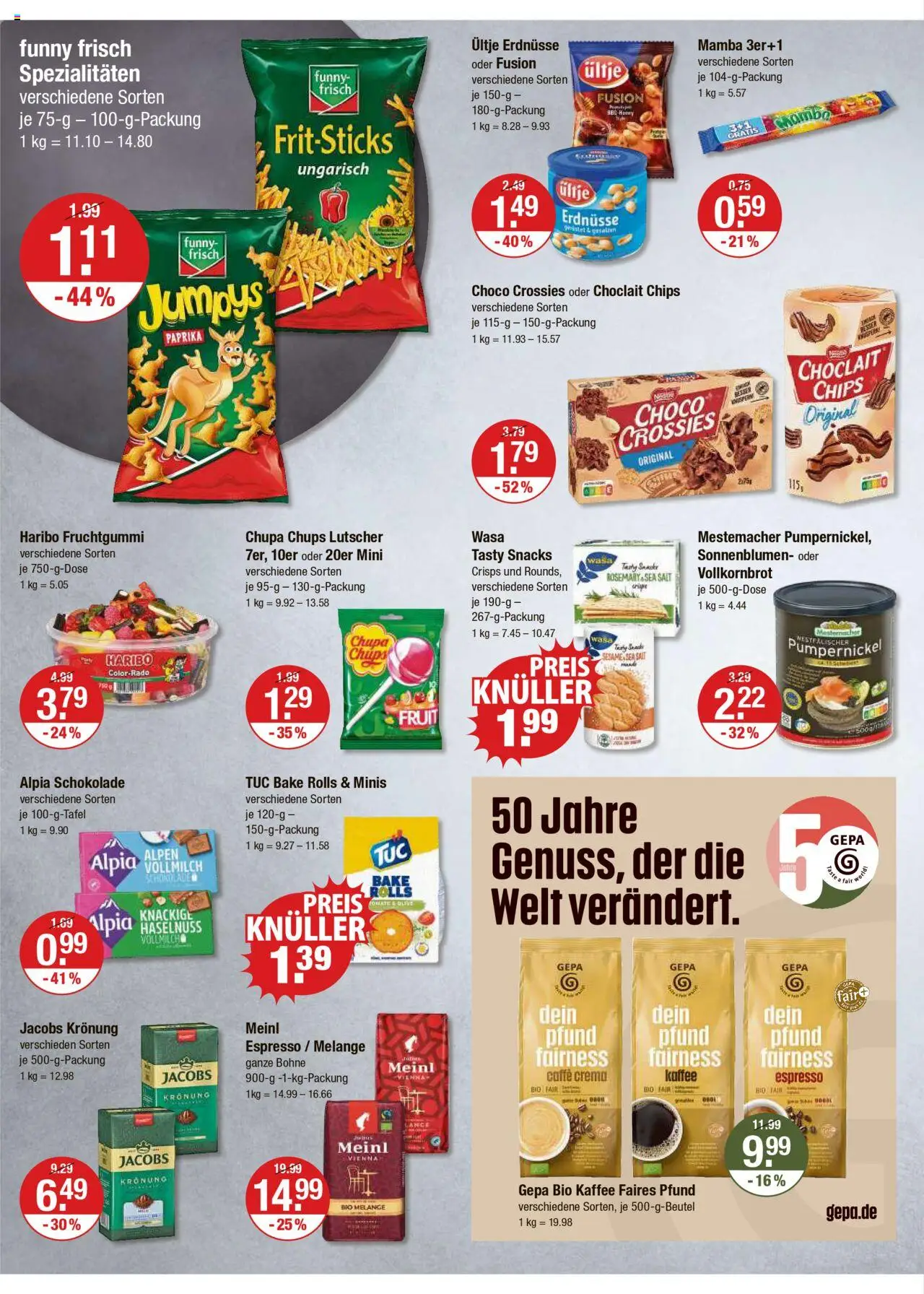V-Markt - Oberpfalz - gültig ab dem 24.07.2025 | Seite: 8 | Produkte: Ultje erdnusse, Vollkornbrot, Funny frisch, Chips