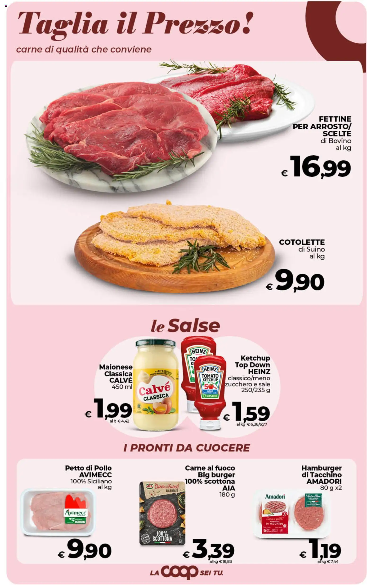 Volantino COOP del 24.02.2026 | Pagina: 15 | Prodotti: Petto di Pollo, Maionese, Sale, Tacchino