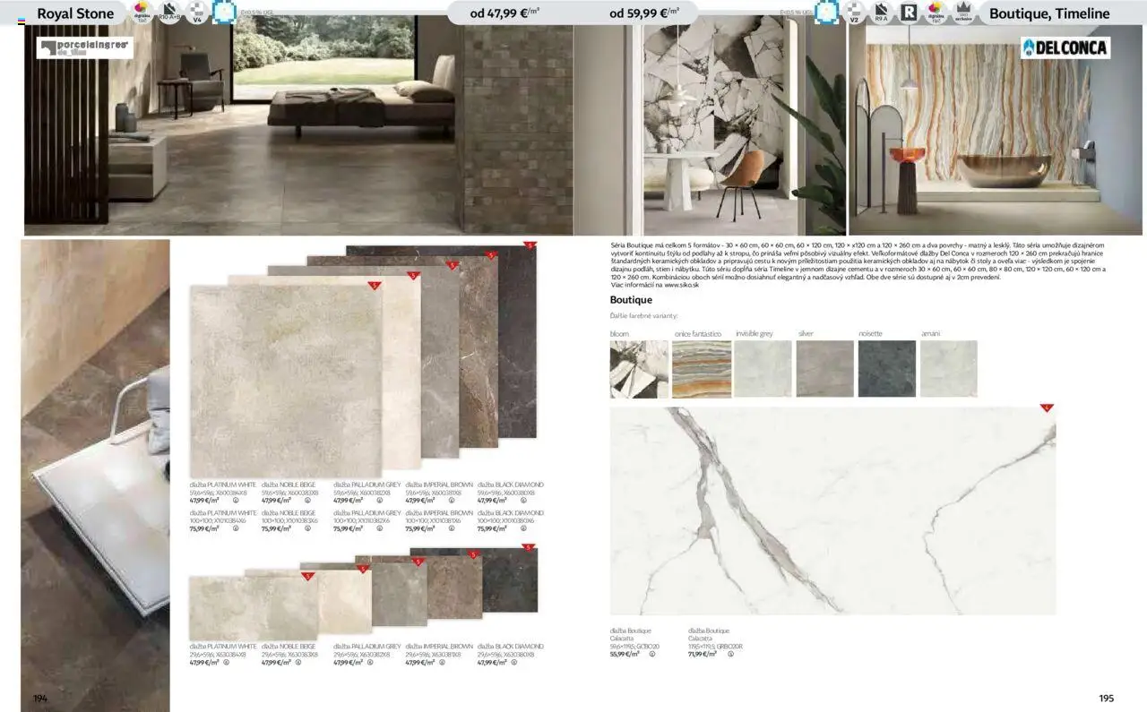 Nové Siko akcie – leták je platný od 01.09.2025 | Strana: 98 | Produkty: Nábytok, Dlažba