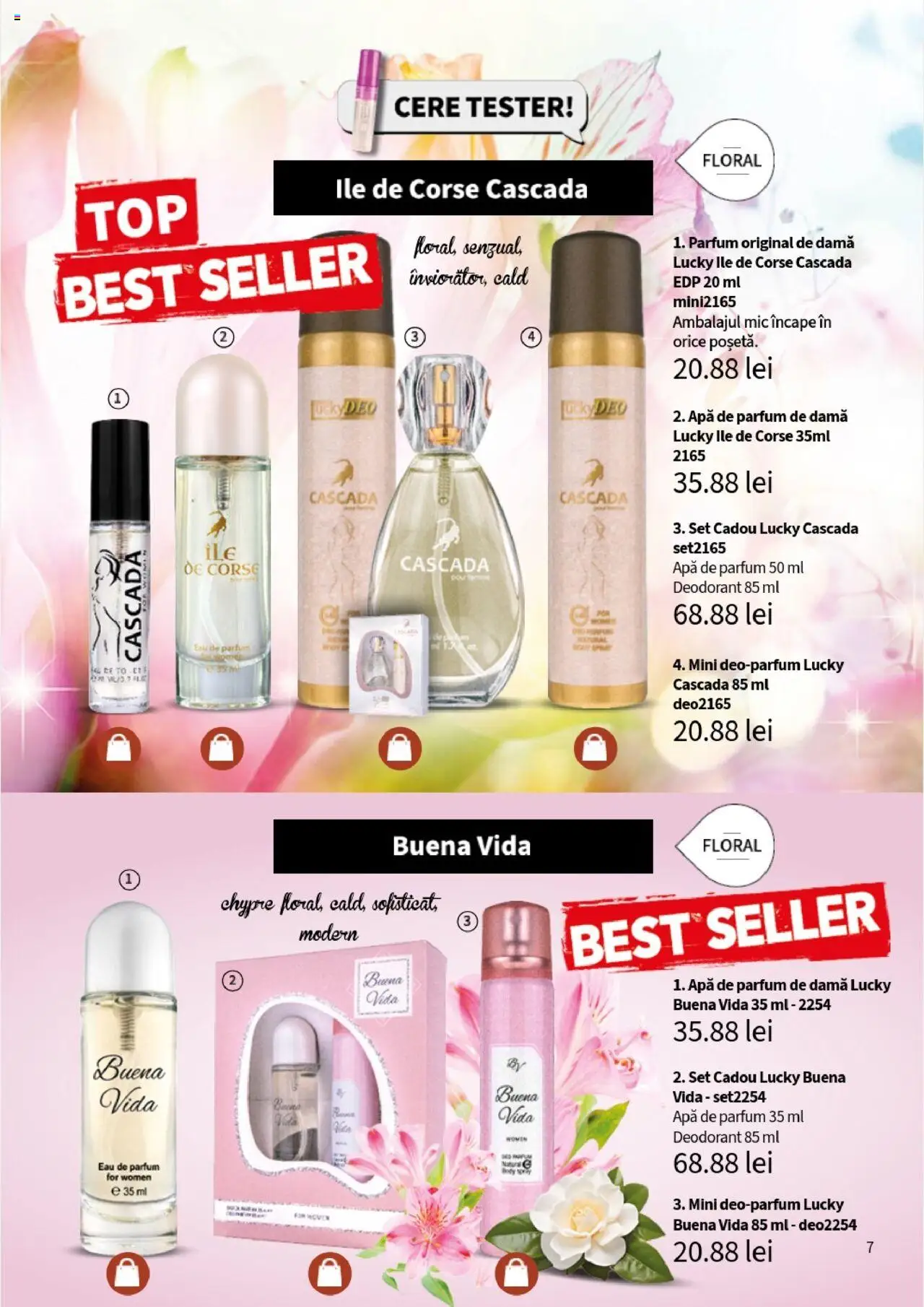 Noul catalog Lady’s – valabil de la 25.09.2025 | Pagină: 9 | Produse: Apă de parfum, Parfum, Deodorant, Apă