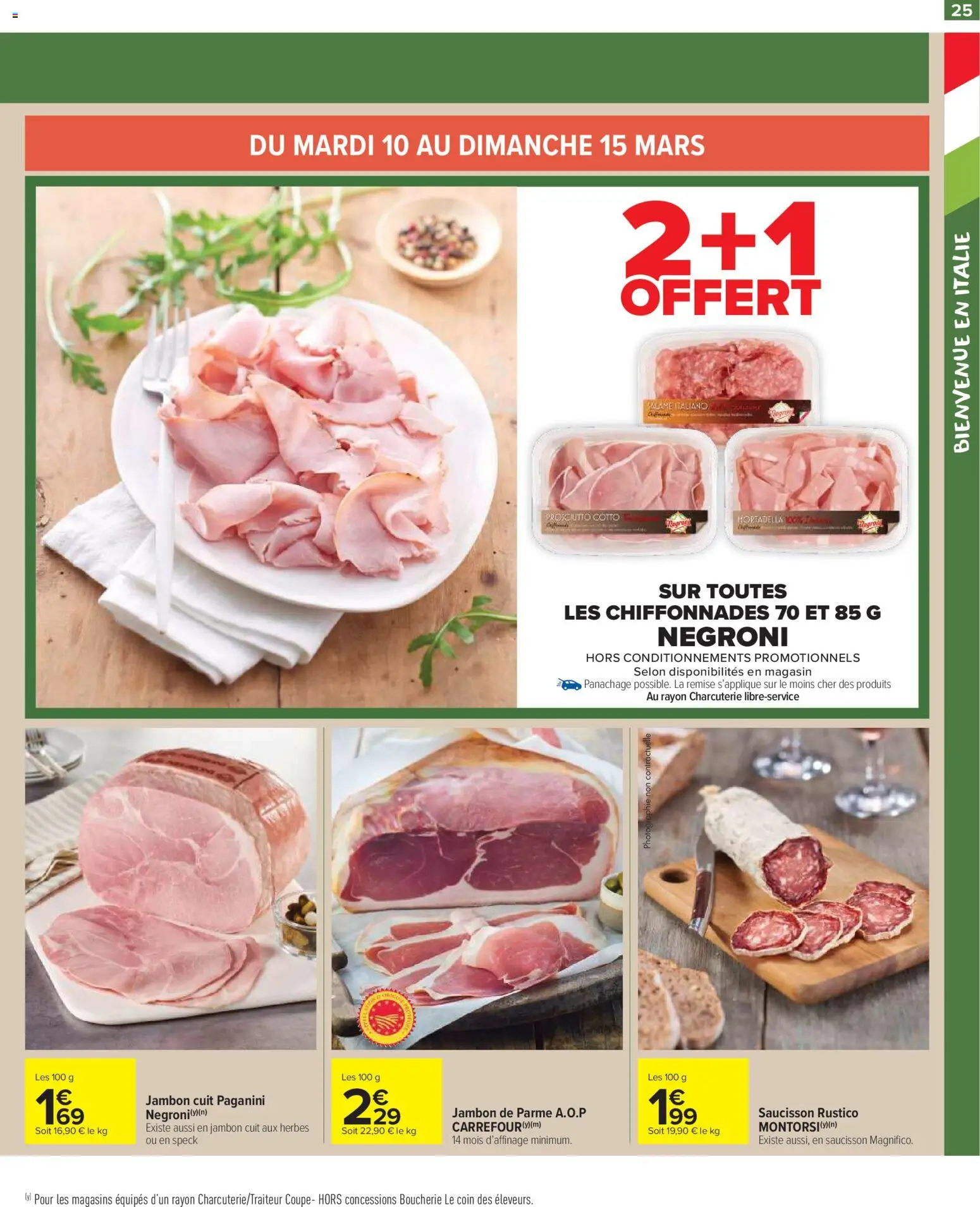 {H1} | Page: 27 | Produits: Saucisson, Jambon