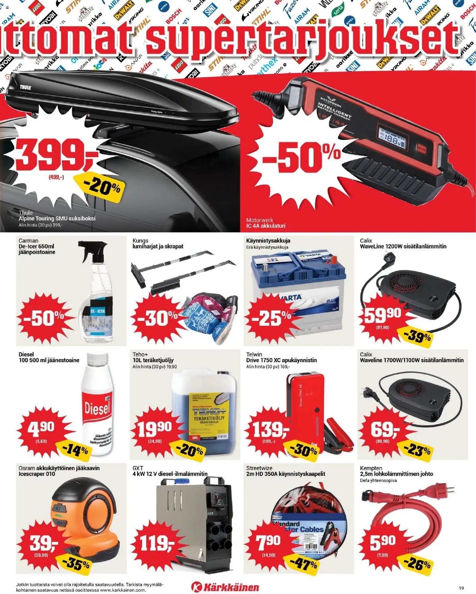 Kärkkäinen tarjoukset – voimassa 04.01.2026 alkaen | Sivu: 19