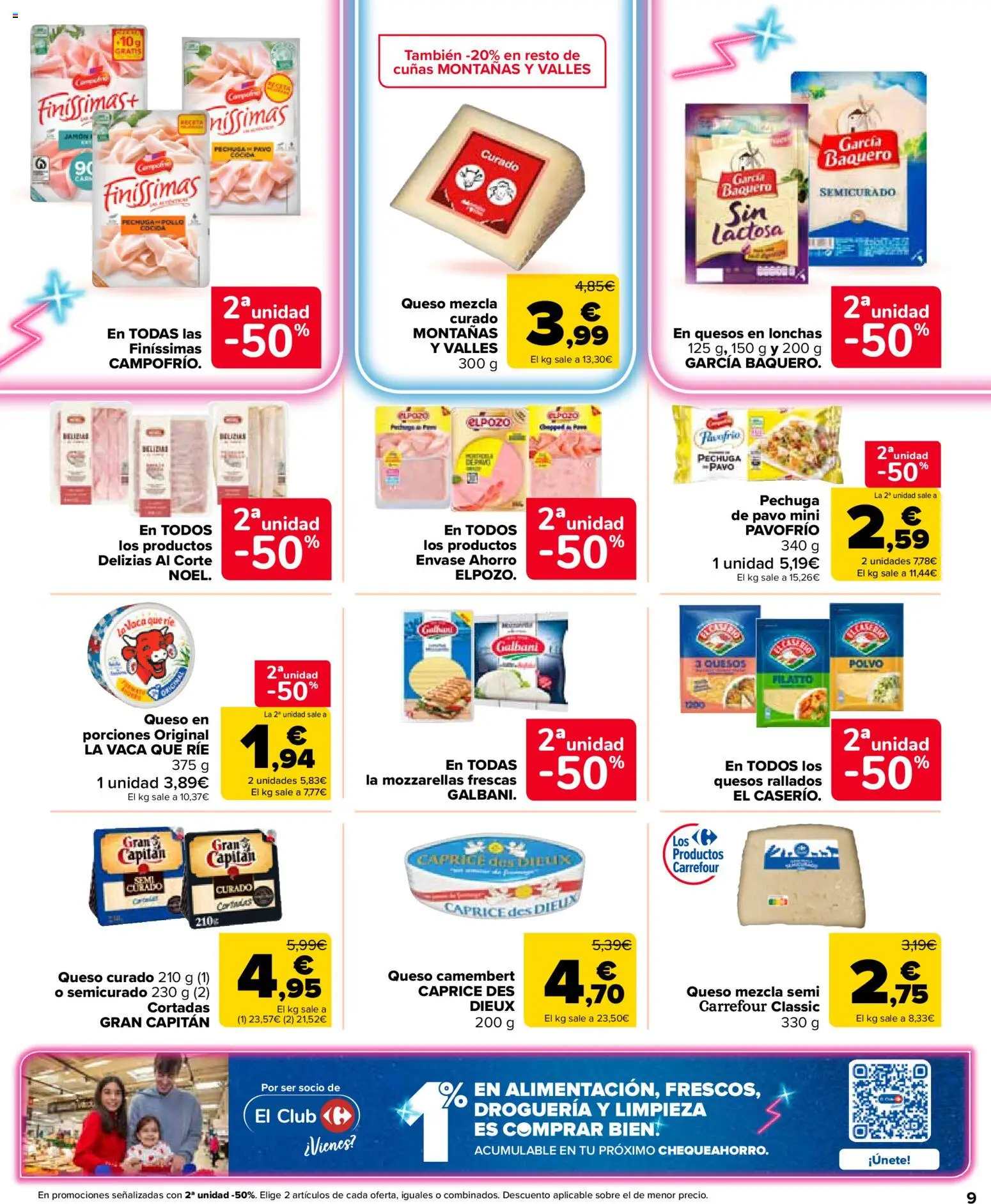Carrefour Market folleto │ válido desde el 07.04.2026 | Página: 9 | Productos: Polvo, Μπάρα σαπουνιού, Queso