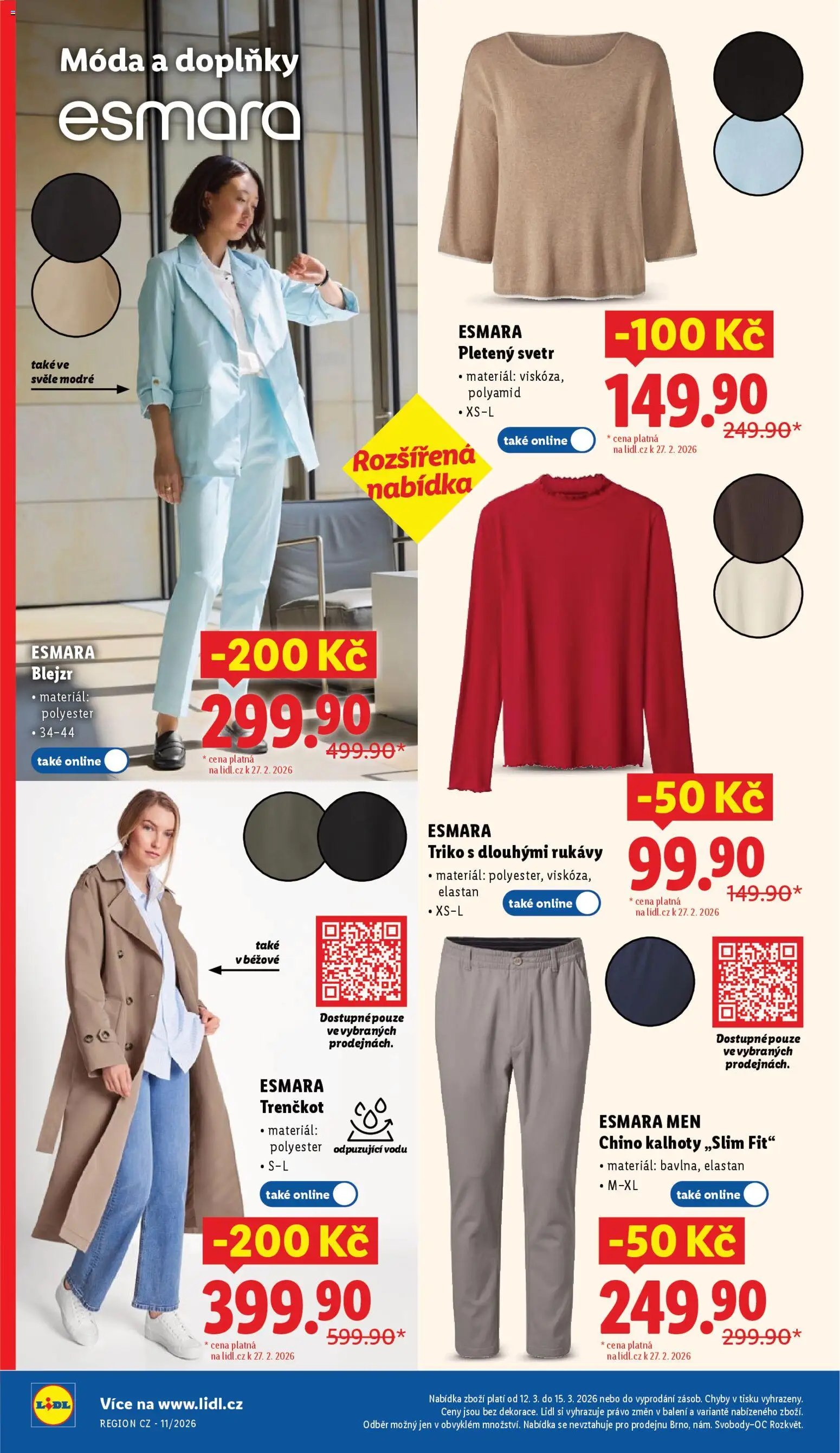 Lidl leták - Spotřební zboží od 09.03.2026 | Strana: 26 | Produkty: Svetr, Kalhoty, Pants