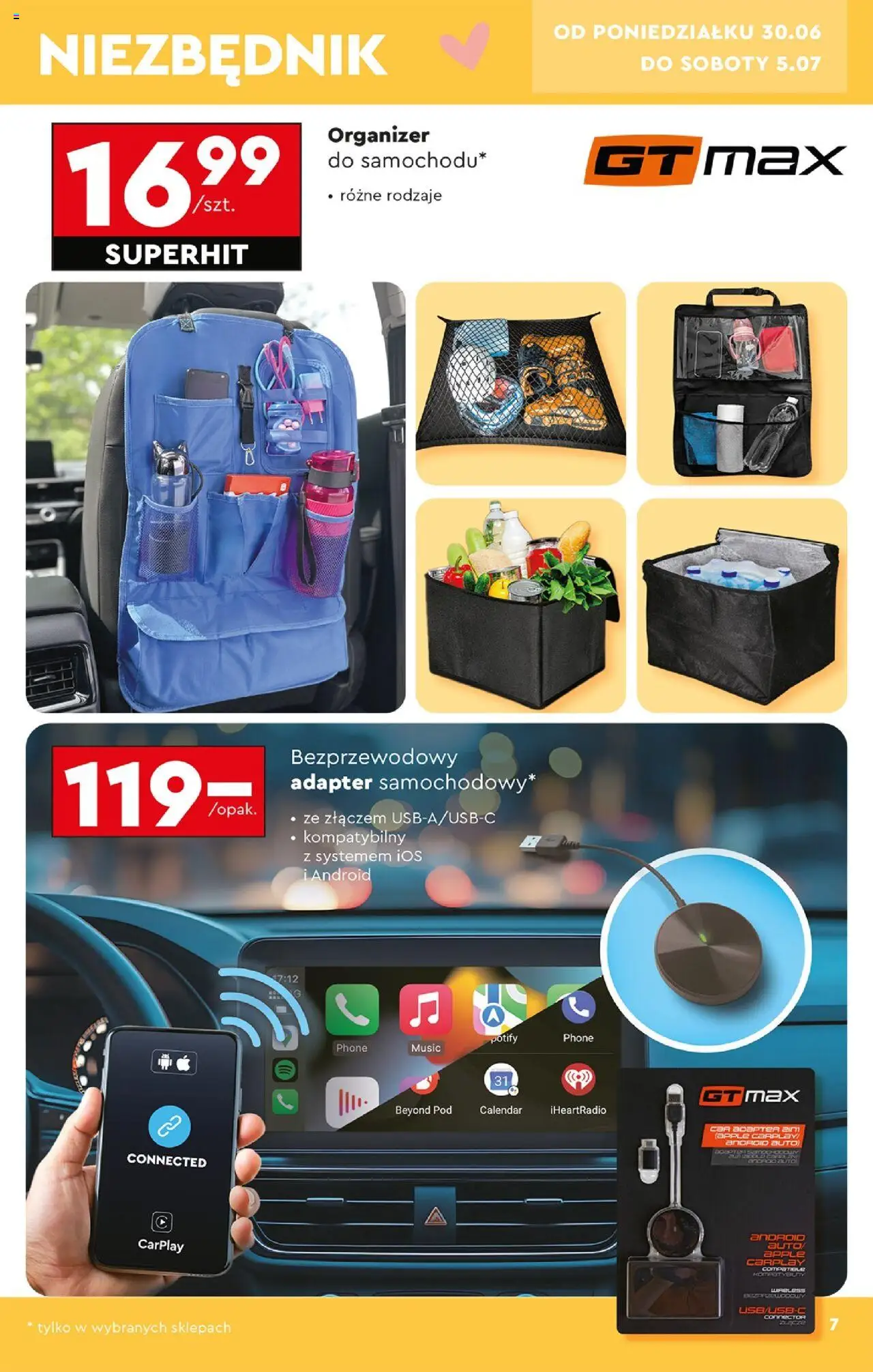 Biedronka gazetka - Okazje tygodnia od 30.06.2025 | Strona: 9 | Produkty: Adapter