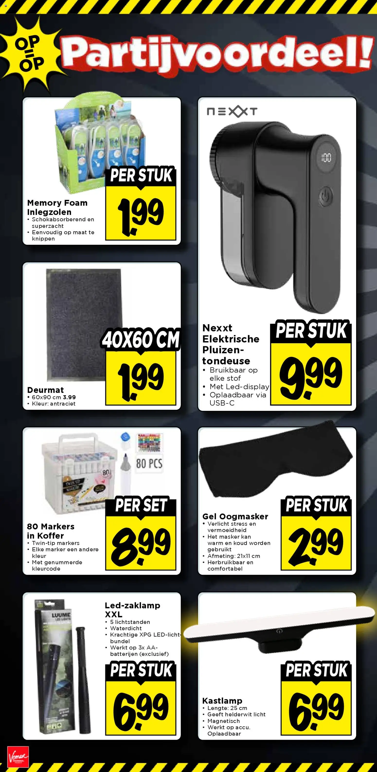 {H1} | Pagina: 34 | Producten: Koffer, Kan, Gel, Batterijen