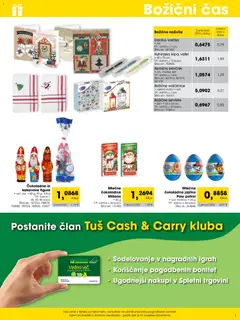 Tuš katalog akcije – veljaven od 01.12.2025 | Stran: 3 | Izdelki: Kos, Svinčnik