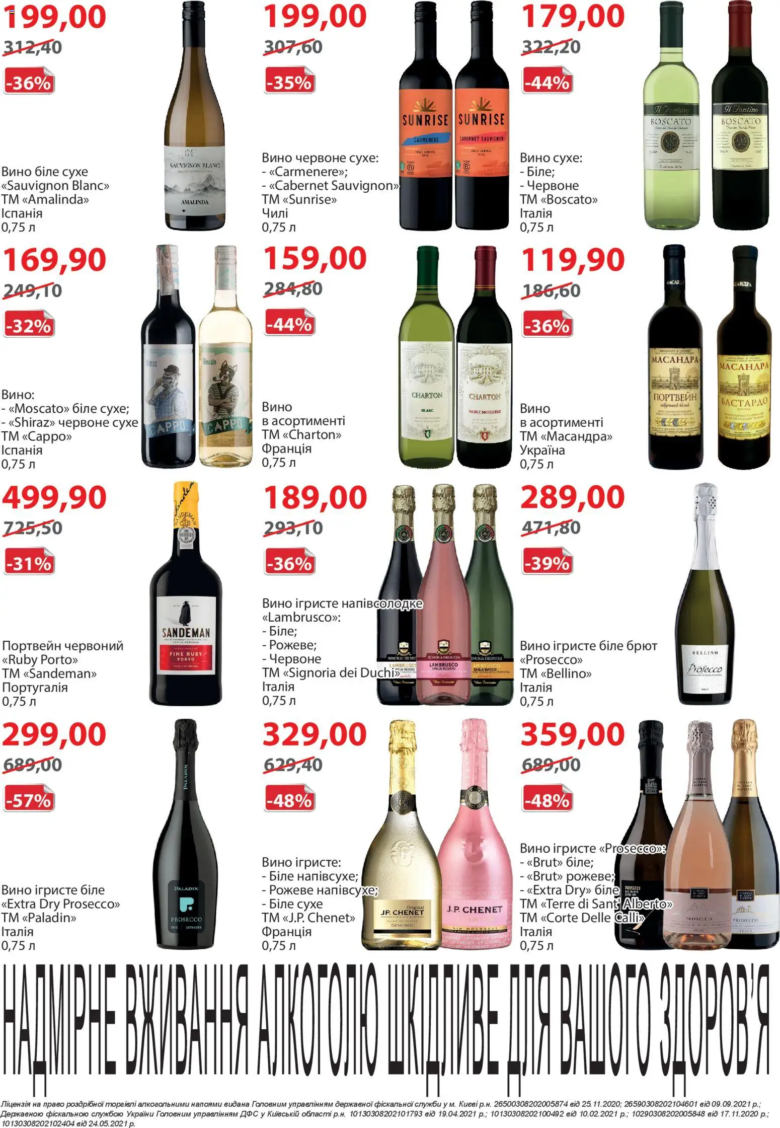 Мегамаркет Kаталог - дійснийкції з 05.01.2026 | Сторінка: 16 | Товари: Вино