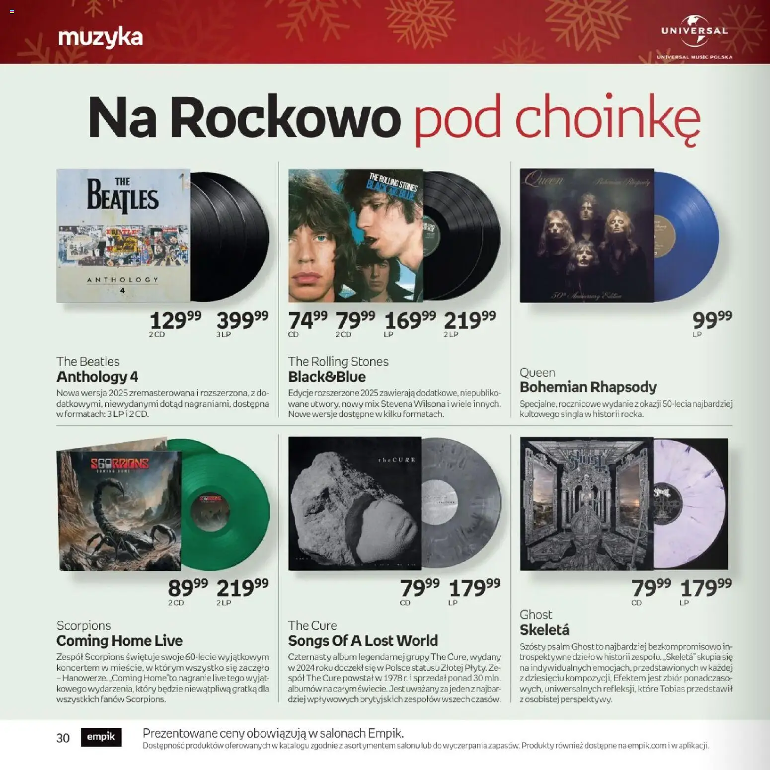 Empik promocje - Xmas Muzyka od 26.11.2025 | Strona: 30