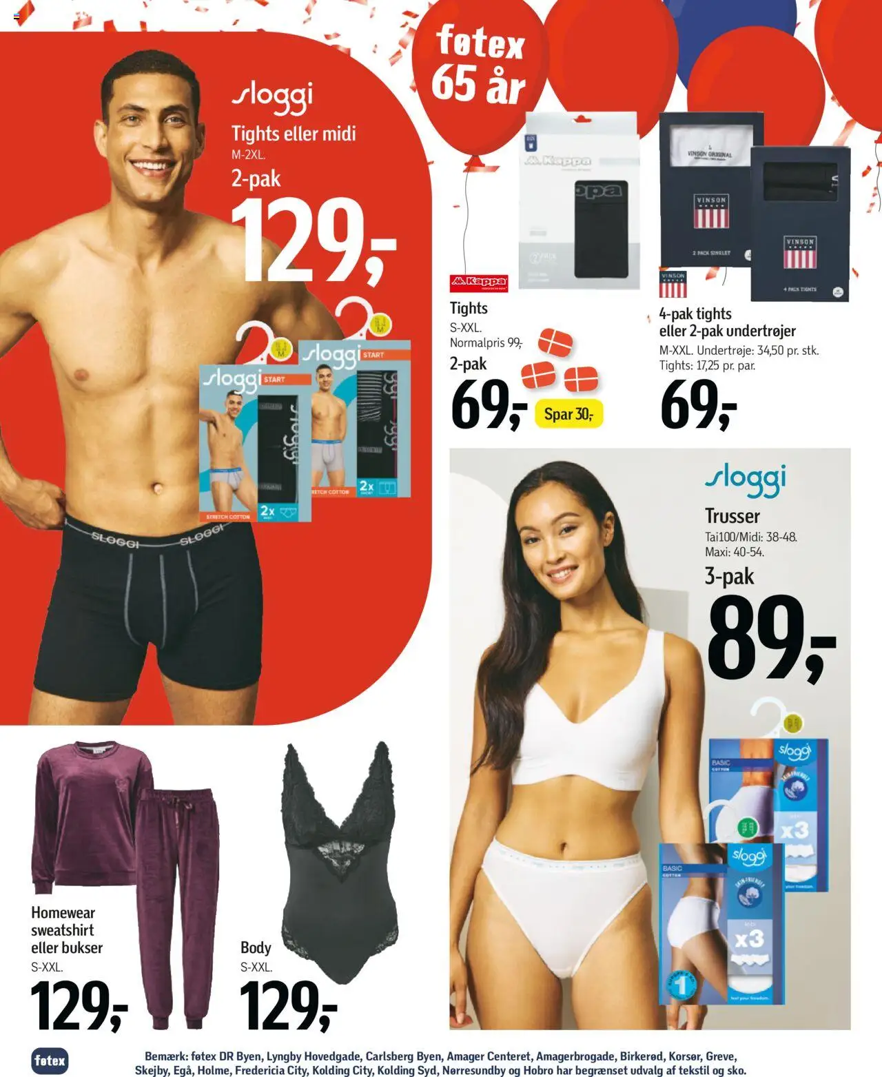 Føtex tilbudsavis – gyldig fra 19.09.2025 | Side: 86 | Produkter: Bukser, Trusser, Undertrøjer, Tights