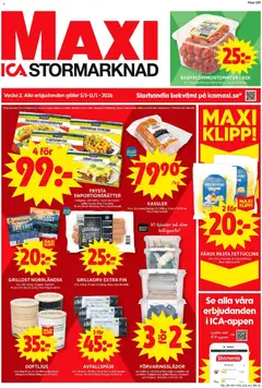 ICA Maxi - Burlöv - Förhandsvisning av reklamblad från butik ICA Maxi aktuell från 05.01.2026