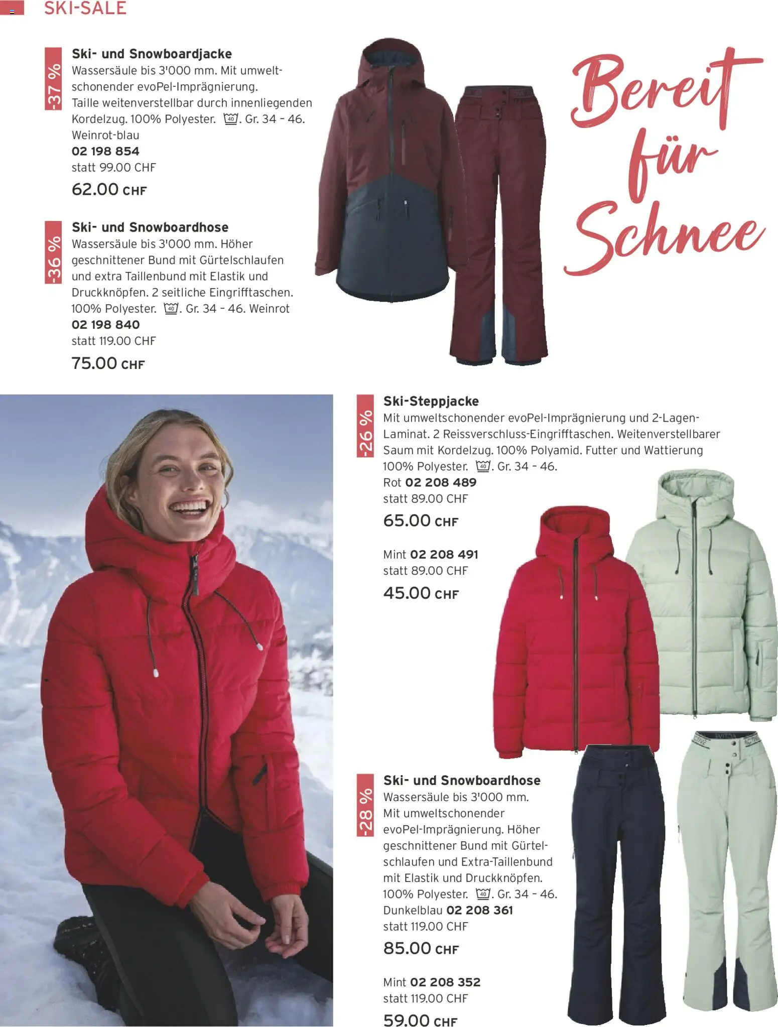 Tchibo Aktionen – gültig ab 24.02.2026 | Seite: 160 | Produkte: Ski, Gürtel