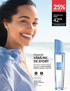 Ofertele Avon valabile de la 01.04.2026 | Pagină: 95 | Produse: Toaletă, Apă de toaletă, Apă, Fructe