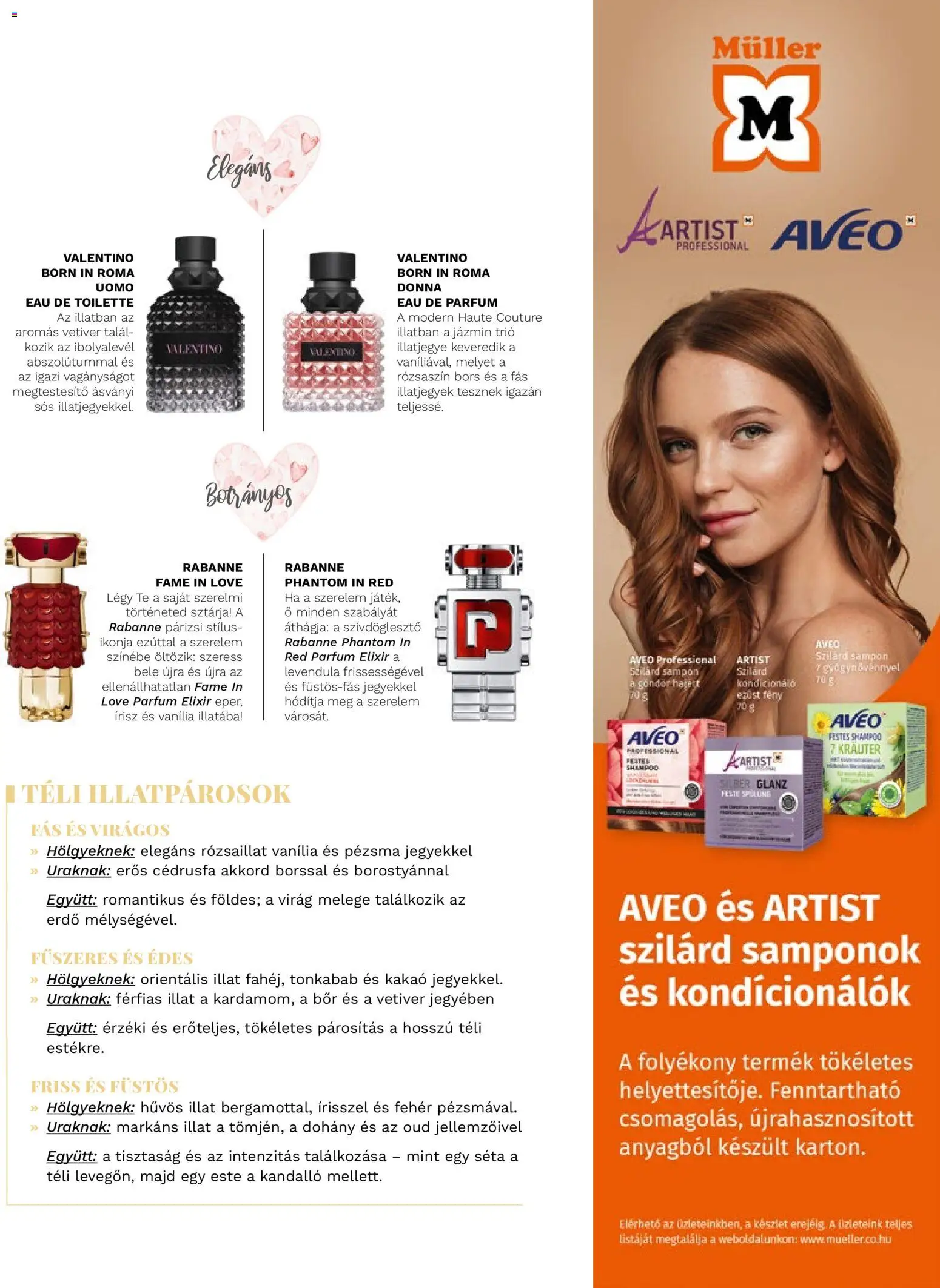 Müller akciós ujság - amely érvényes a következő dátumtól: 02.02.2026 | Oldal: 23 | Termékek: Parfüm, Sampon, Kondicionáló, Bors