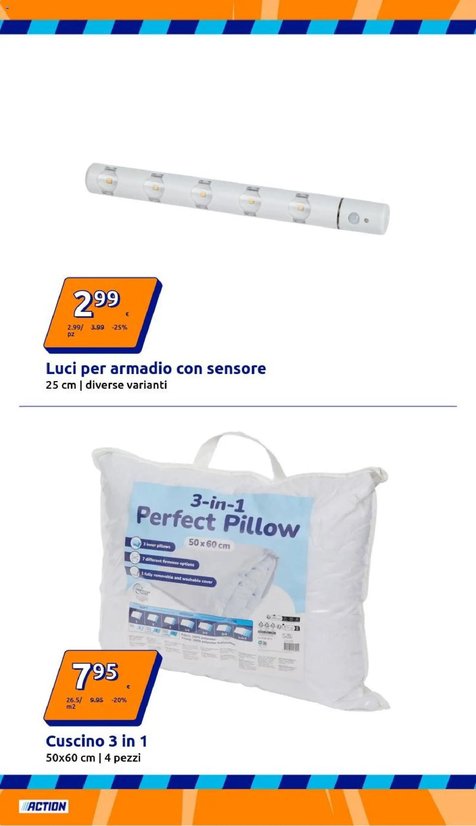 Volantino Action del 14.01.2026 | Pagina: 14 | Prodotti: Cuscino, Armadio