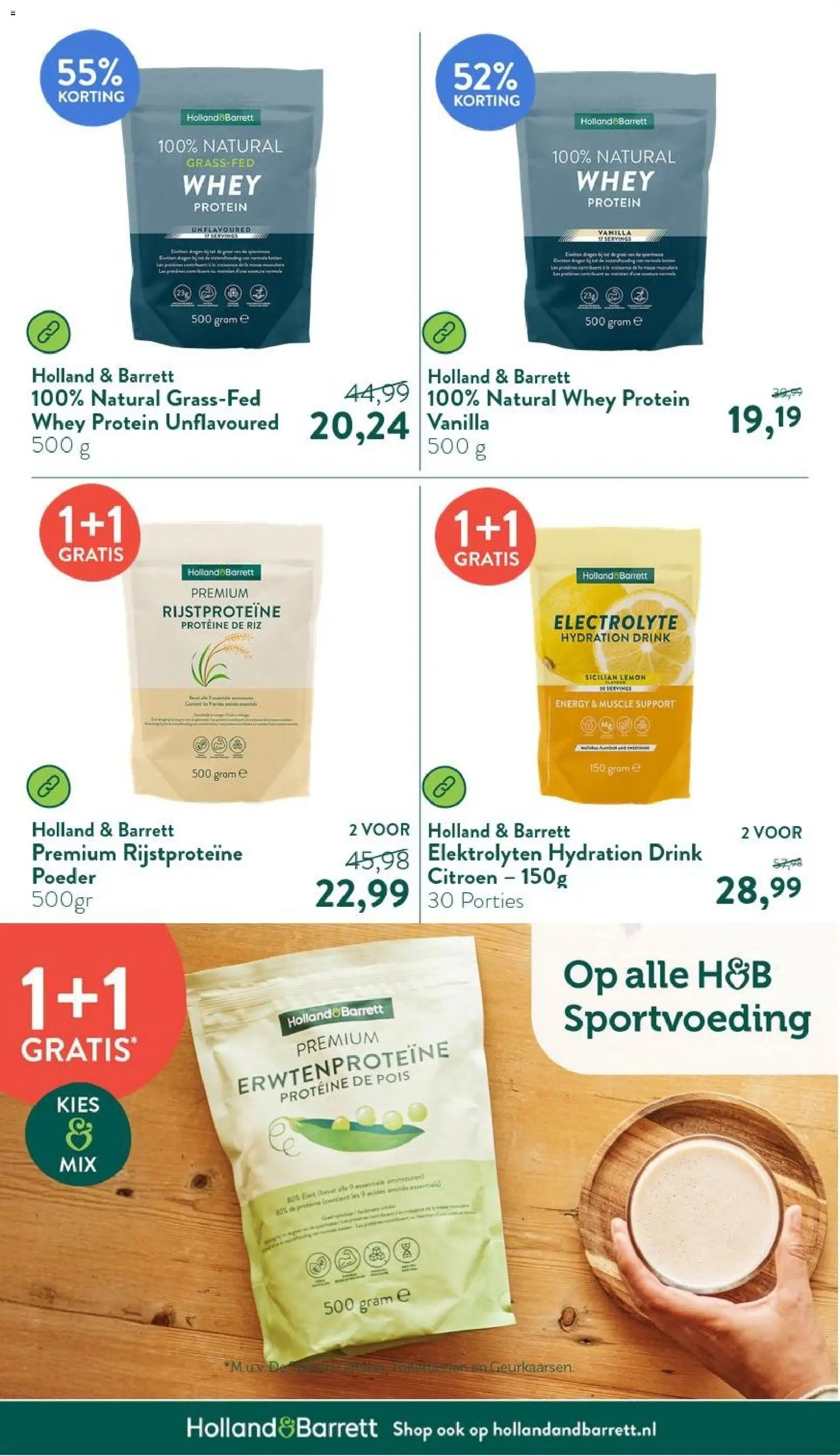 {H1} | Pagina: 23 | Producten: Citroen, Whey, Poeder