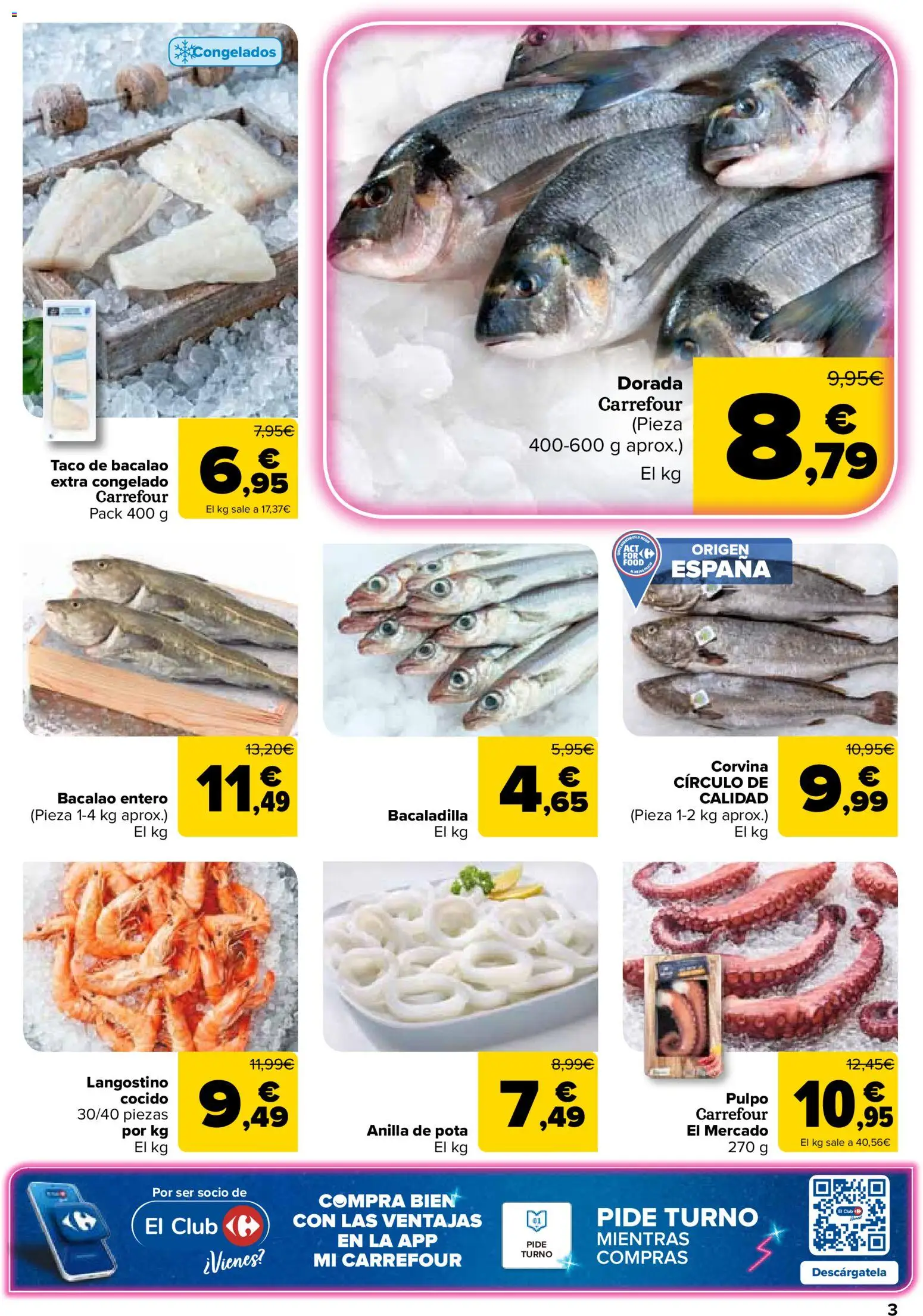 Carrefour folleto │ válido desde el 24.03.2026 | Página: 3 | Productos: Langostino
