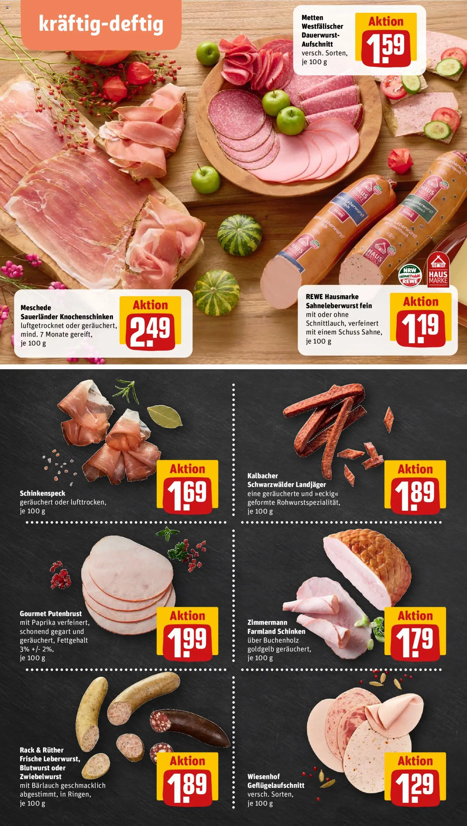 Rewe ihr Kaufpark Prospekt 	 – gültig ab 03.11.2025 | Seite: 8 | Produkte: Paprika, Schinken