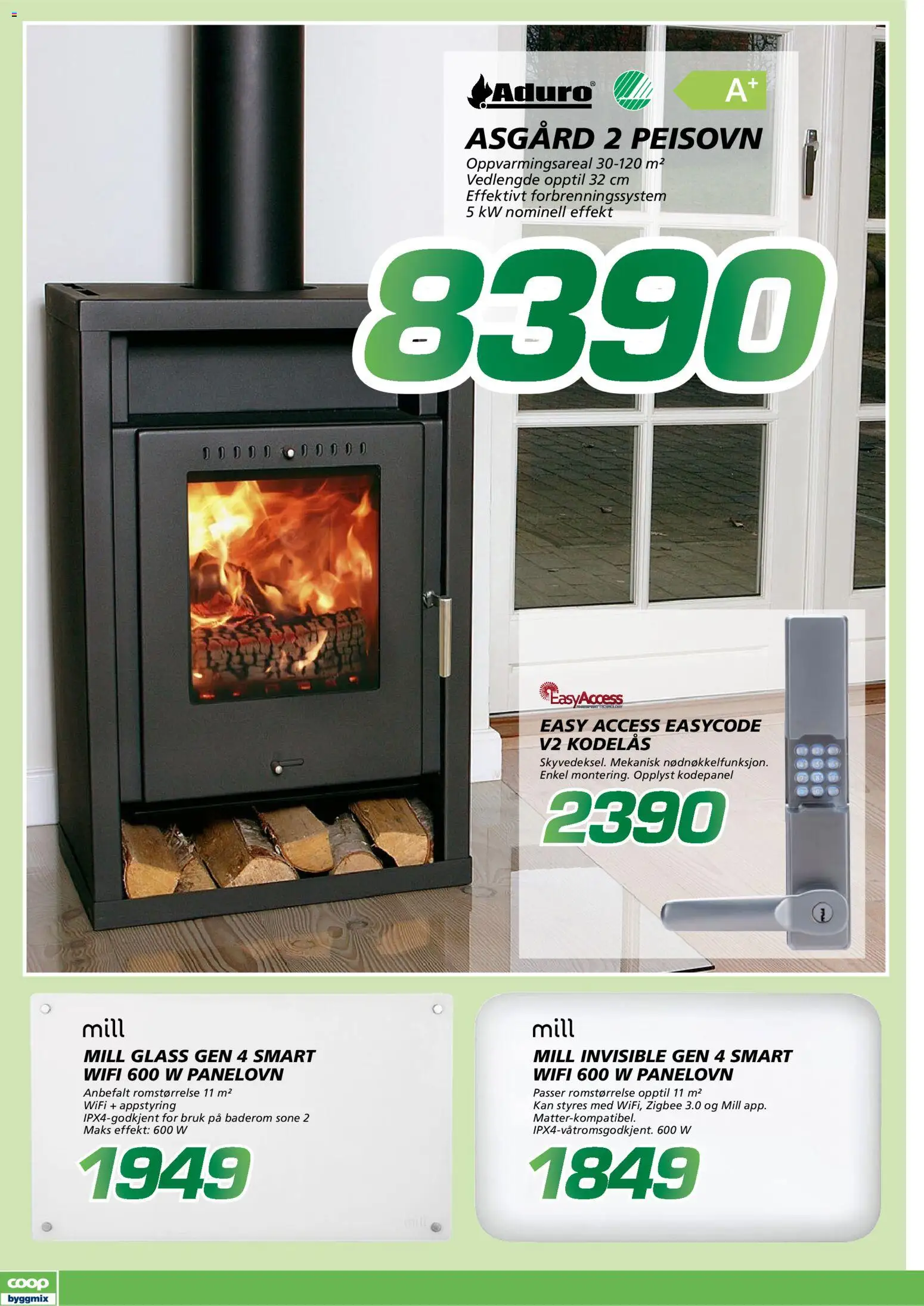 {H1} | Side: 6 | Produkter: Panelovn, Glass