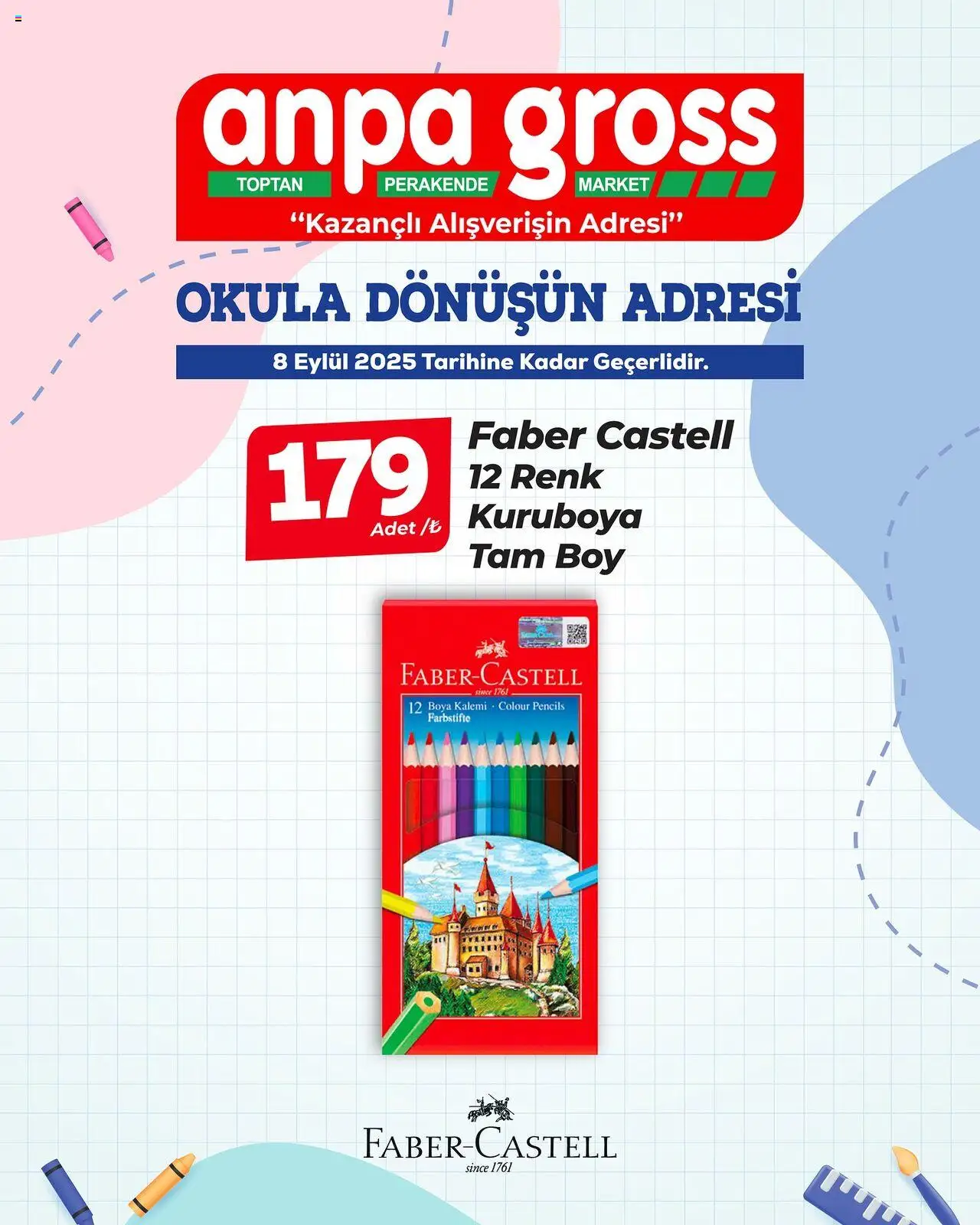 Anpa Gross Okula Dönüş - Faber-Castell - 26.08.2025 tarihinden itibaren geçerlidir | Sayfa: 2