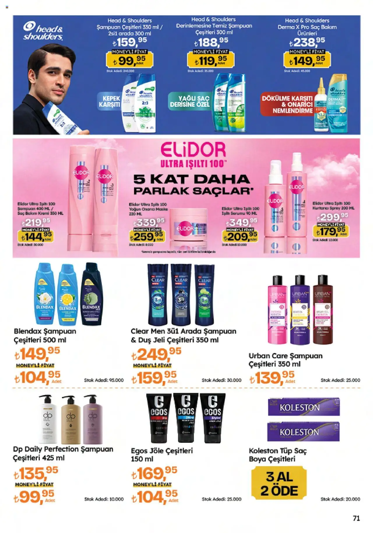 Migros Katalog - Migroskop - 25.09.2025 tarihinden itibaren geçerlidir | Sayfa: 71 | Ürünler: Duş, Şampuan, Maske, Duş jeli