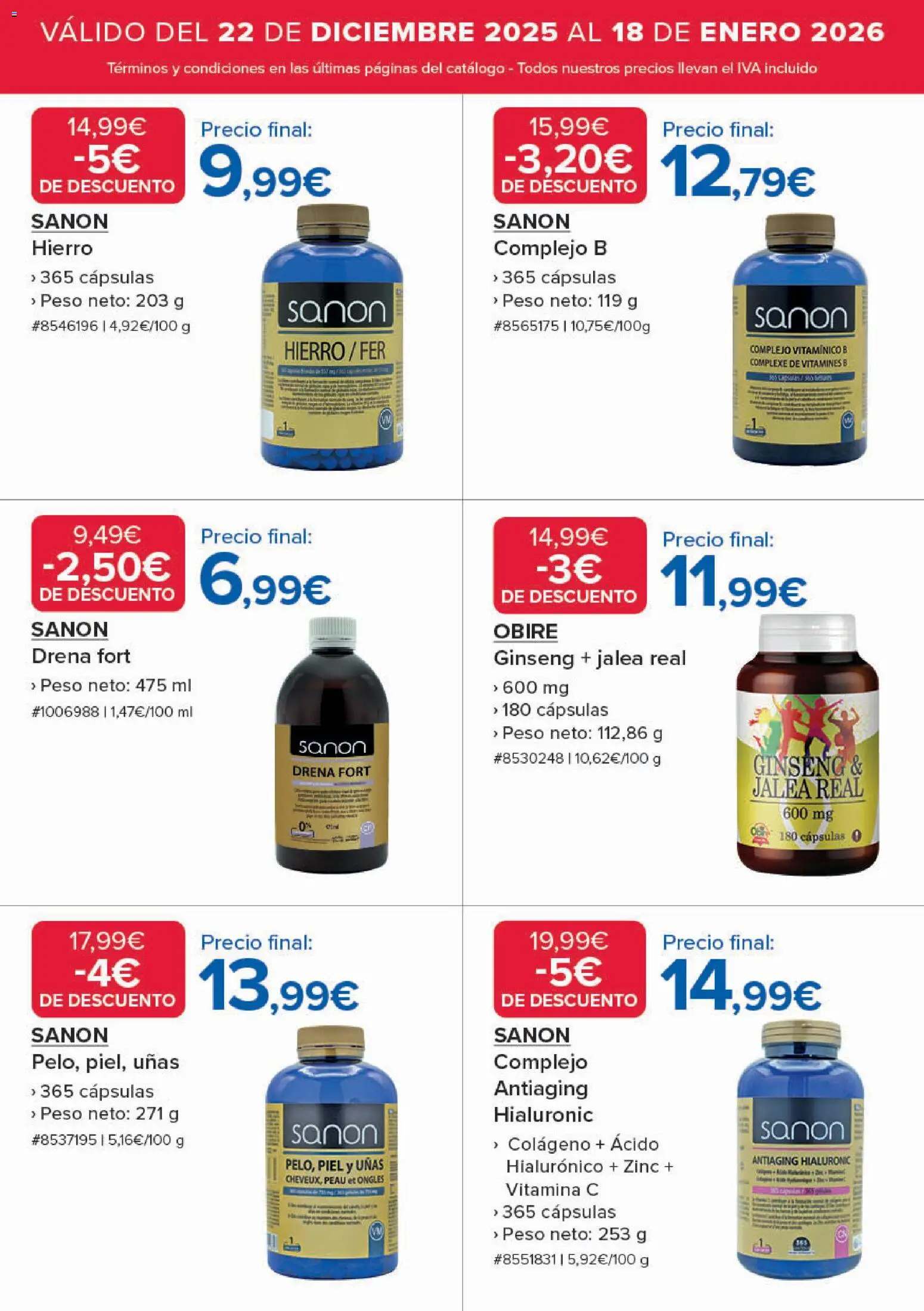 Costco catálogo │ válido desde el 22.12.2025 | Página: 18 | Productos: Peso