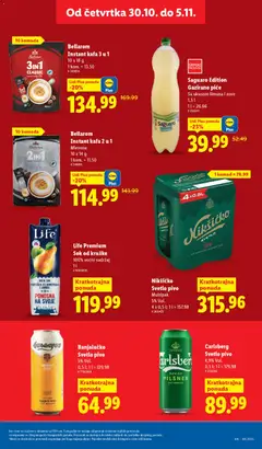 Saguaro Edition Gazirano piće, Gazirano piće sa ukusom limuna i zove, 1,5 l - pregled Lidl kataloga - važi od 30.10.2025 | Strana: 13