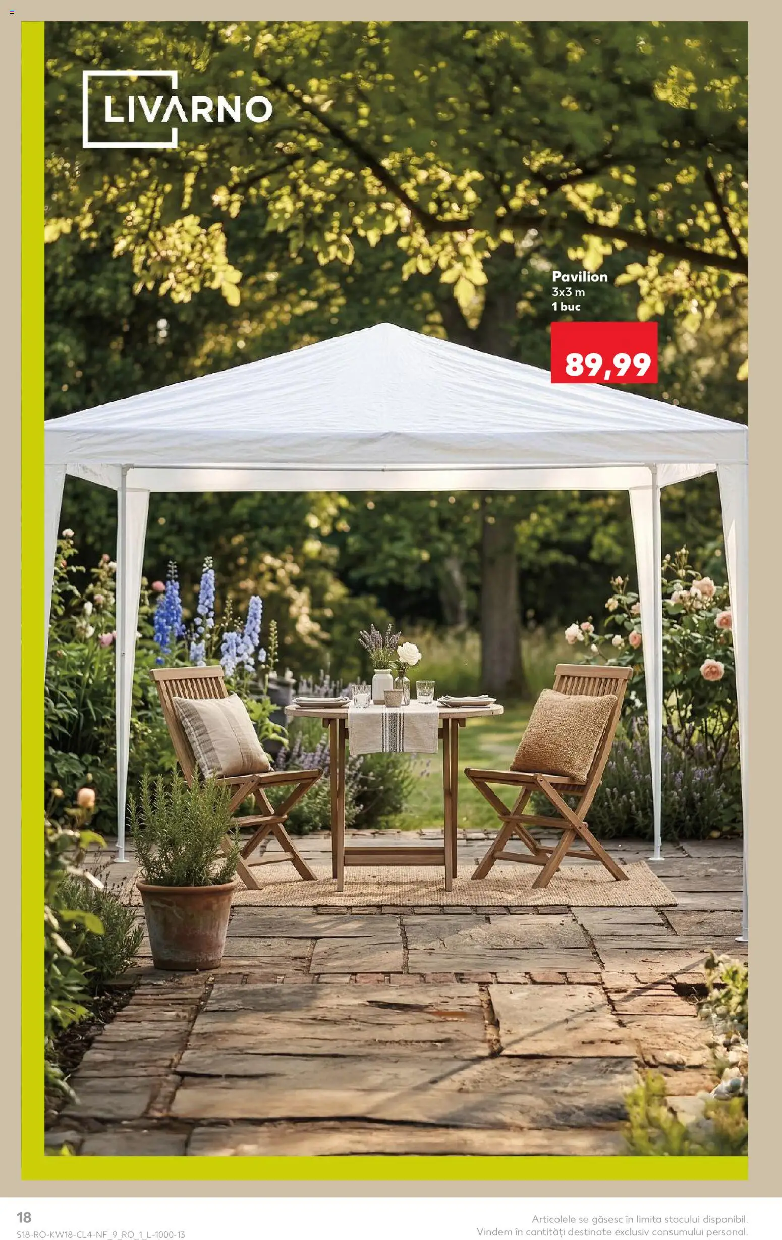 Noul catalog Kaufland – valabil de la 29.04.2026 | Pagină: 18 | Produse: Pavilion