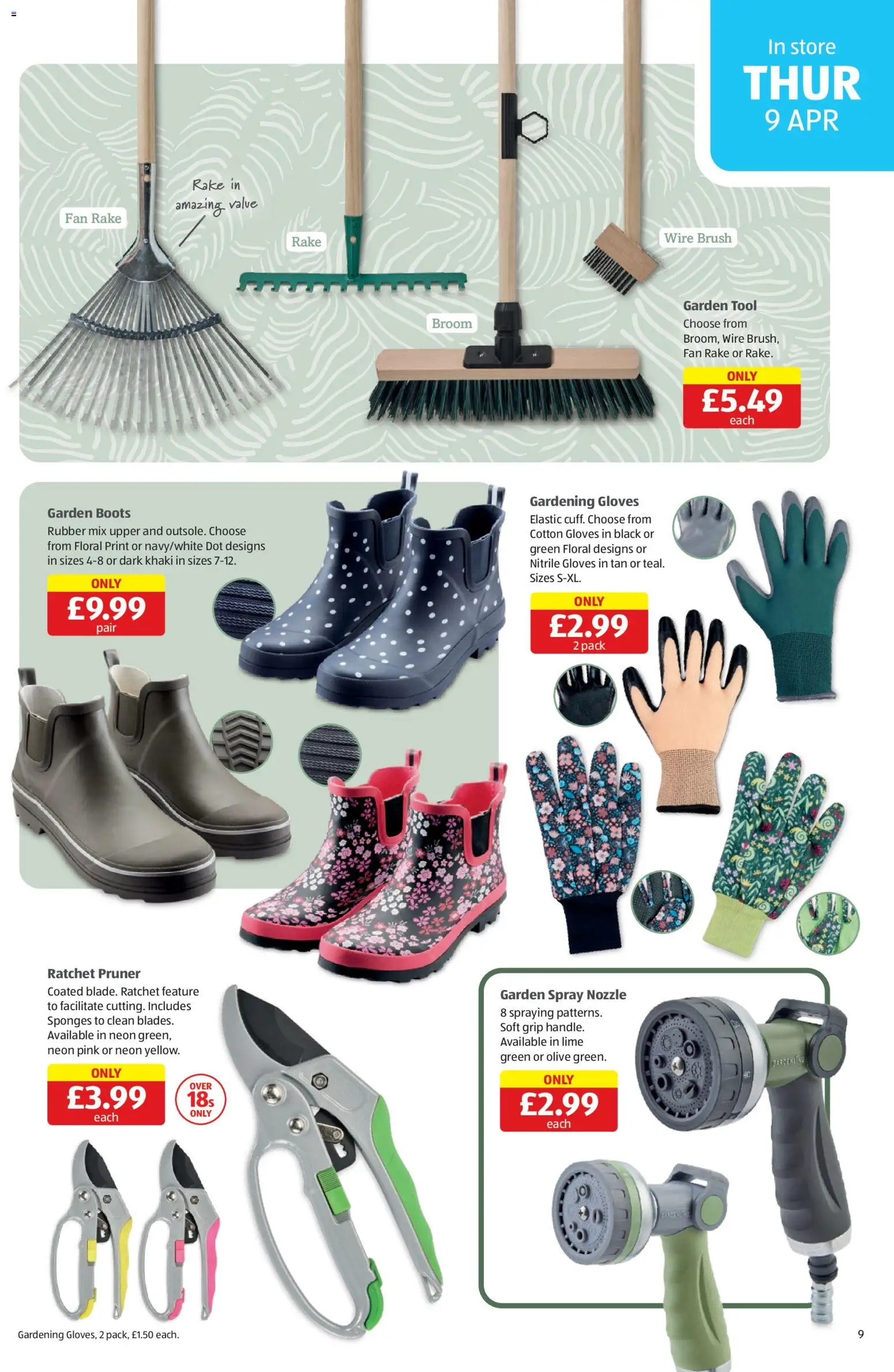 {H1} | Page: 9 | Products: Brush, Boots, Jeu de go, Fan