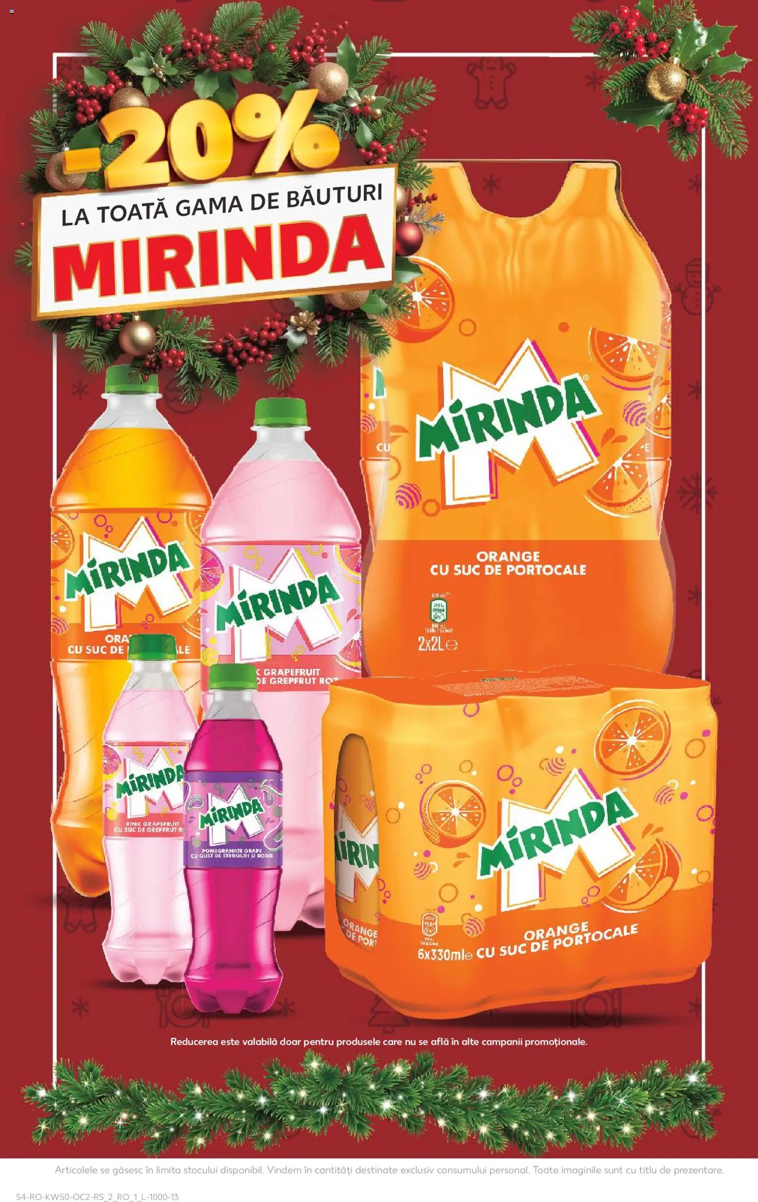 Kaufland RO akciós ujság - amely érvényes a következő dátumtól: 10.12.2025 | Oldal: 4 | Termékek: Óra, Grapefruit