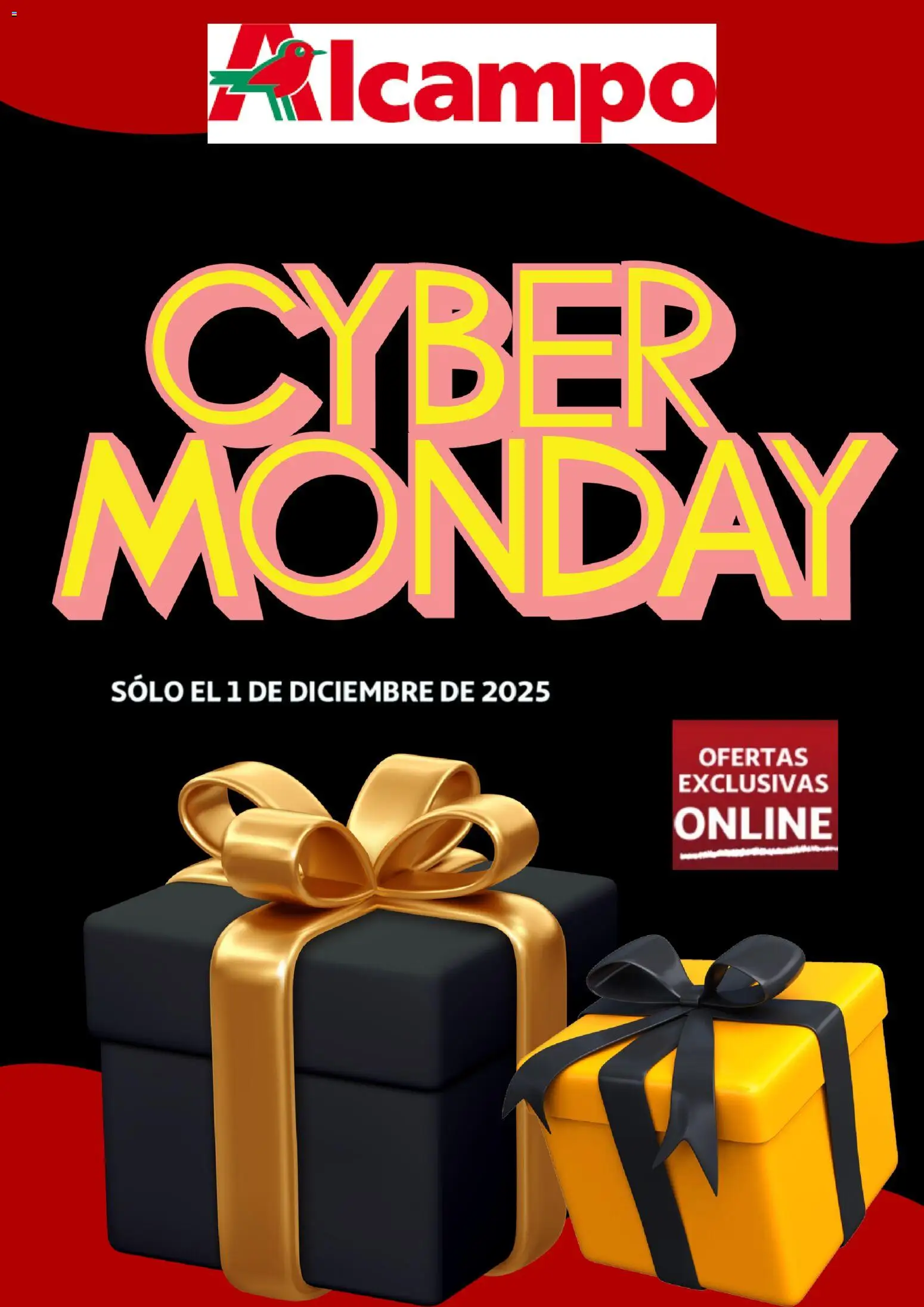 Alcampo Cyber Monday │ válido desde el 01.12.2025 | Página: 1