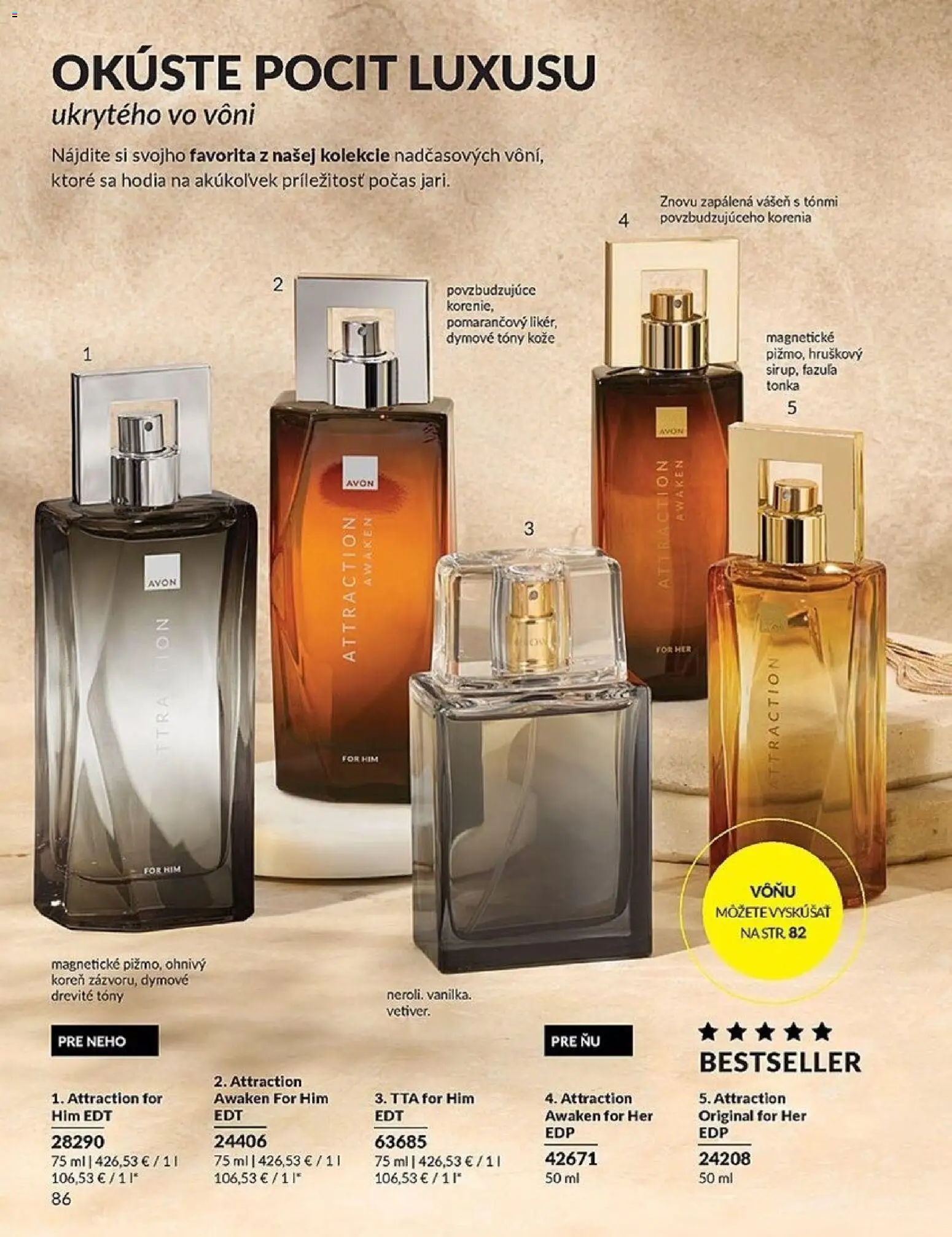 Nové Avon akcie – leták je platný od 01.03.2026 | Strana: 86 | Produkty: Fazuľa