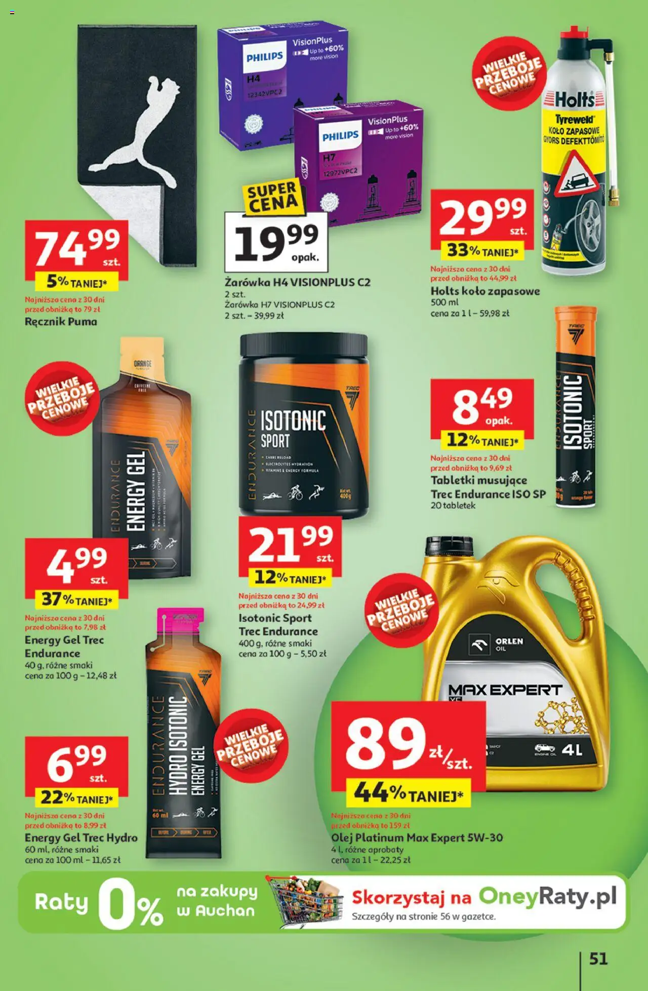 Auchan Gazetka - Jak Pragnę Lata Hipermarket od 20.06.2025 | Strona: 55 | Produkty: Olej